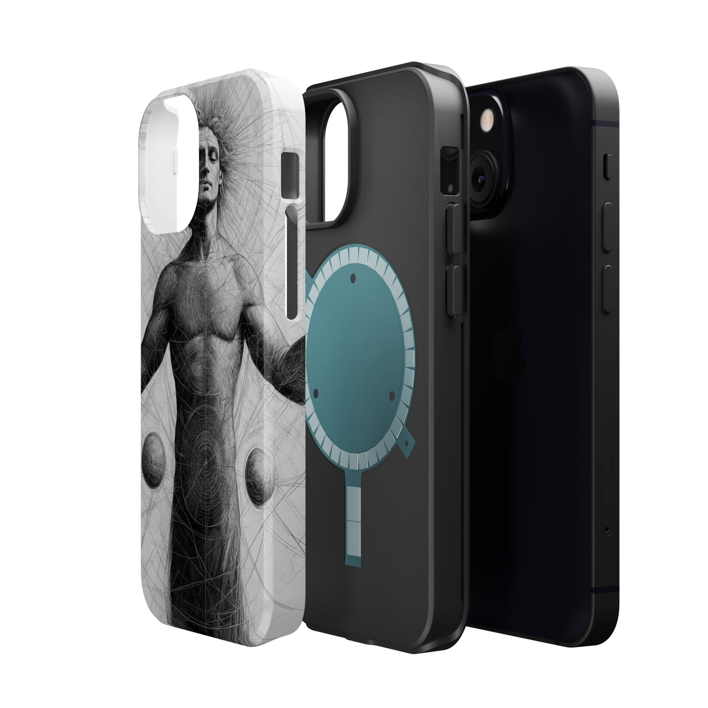 Artistic Magnetic Tough Case with Mystical Design
