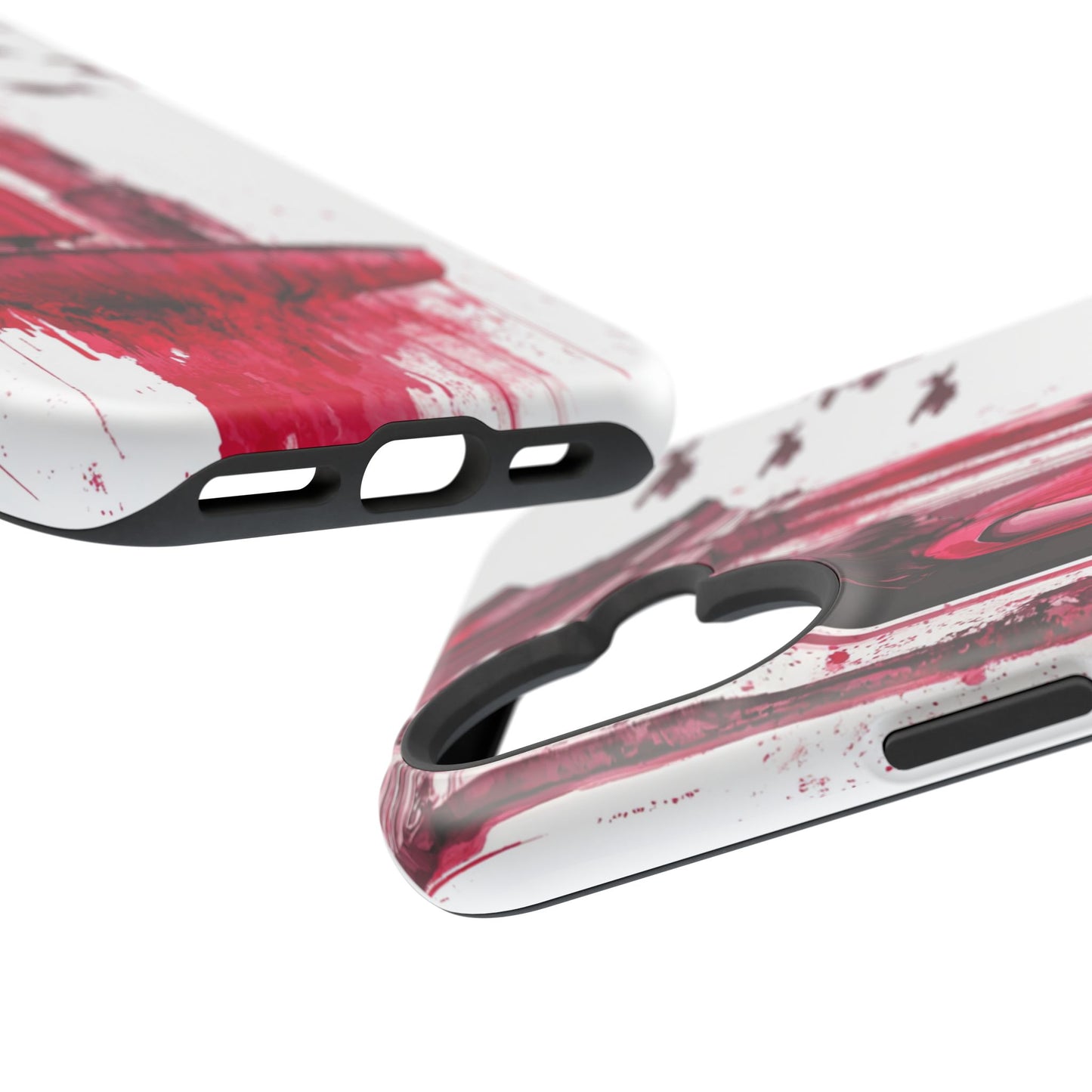 Luxurious MagSafe® Compatible iPhone Case - "Resilience in Ruins" by Moxie-Jay