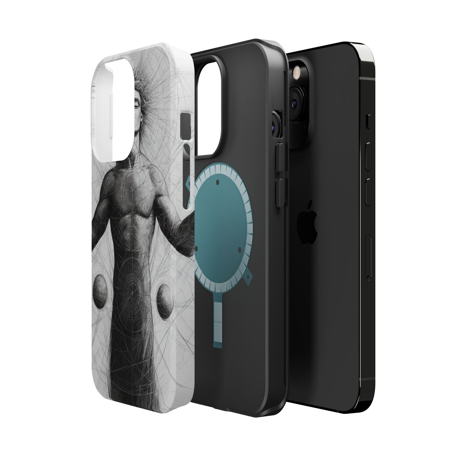 Artistic Magnetic Tough Case with Mystical Design