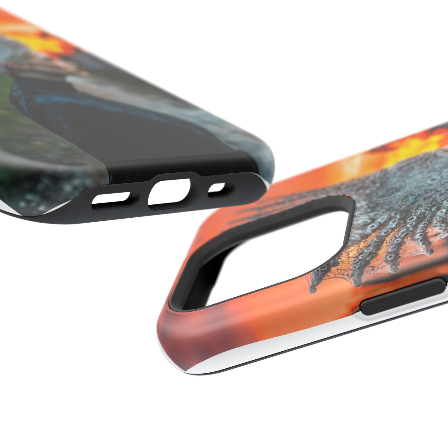 Sunset Goddess" Magnetic Wireless Charging iPhone Case by Moxie Jay