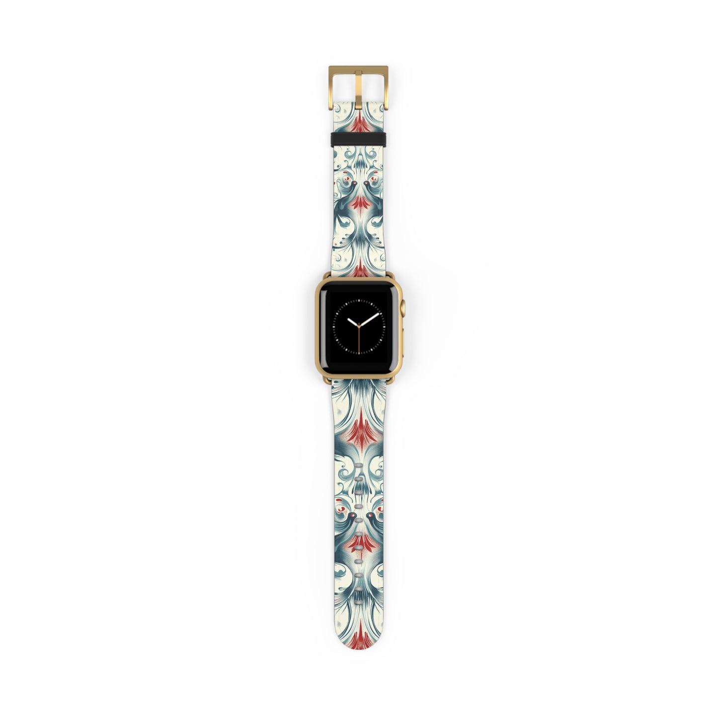 Vintage Floral Watch Band - Elegant Design for Apple Watch