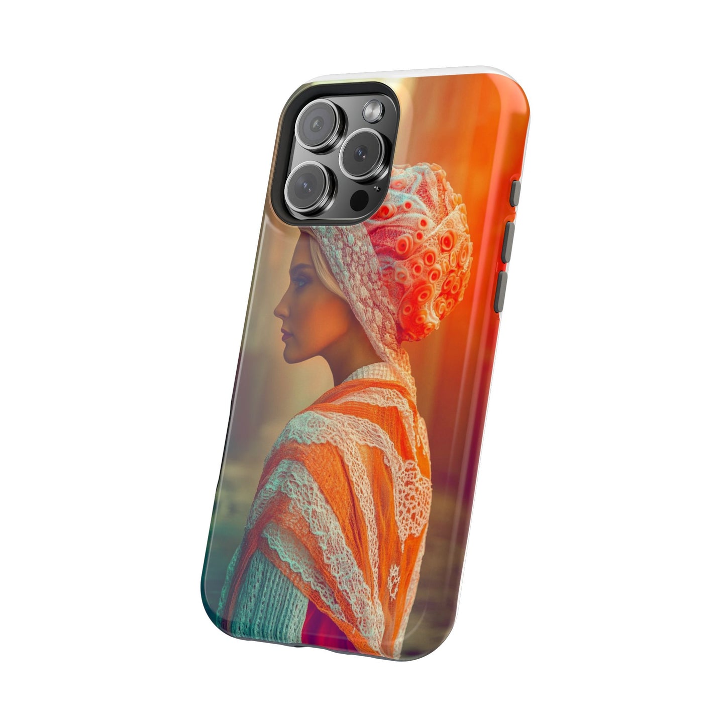 "Sunset Serenity" Luxury Magnetic Wireless Charging iPhone Case by Moxie Jay