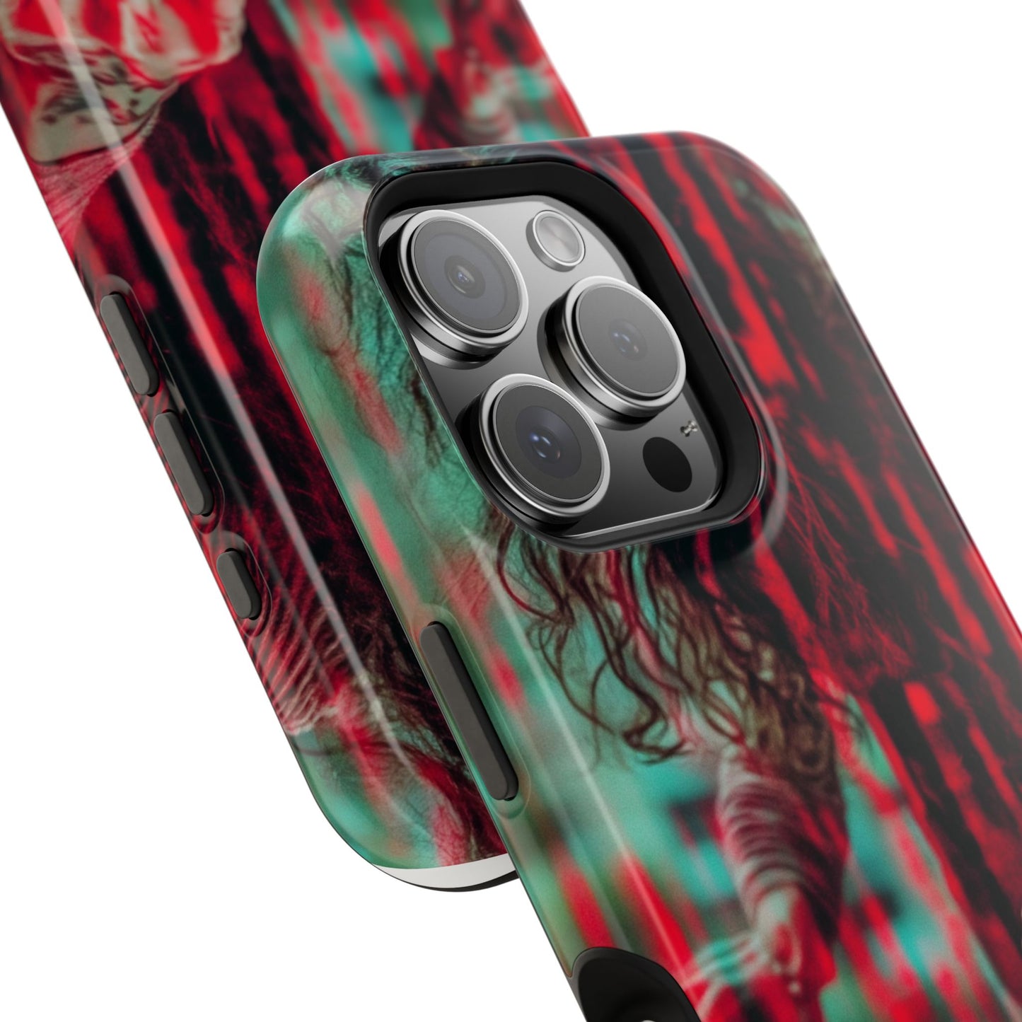 "Vinyl Virtuoso" Luxury Magnetic Wireless Charging iPhone Case by Moxie Jay
