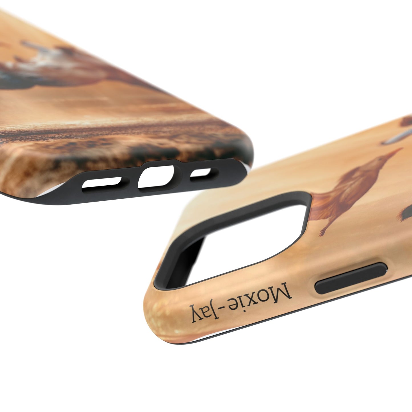 Wildlife Love Rhino Phone Case - Magnetic Tough Case with Nature Design