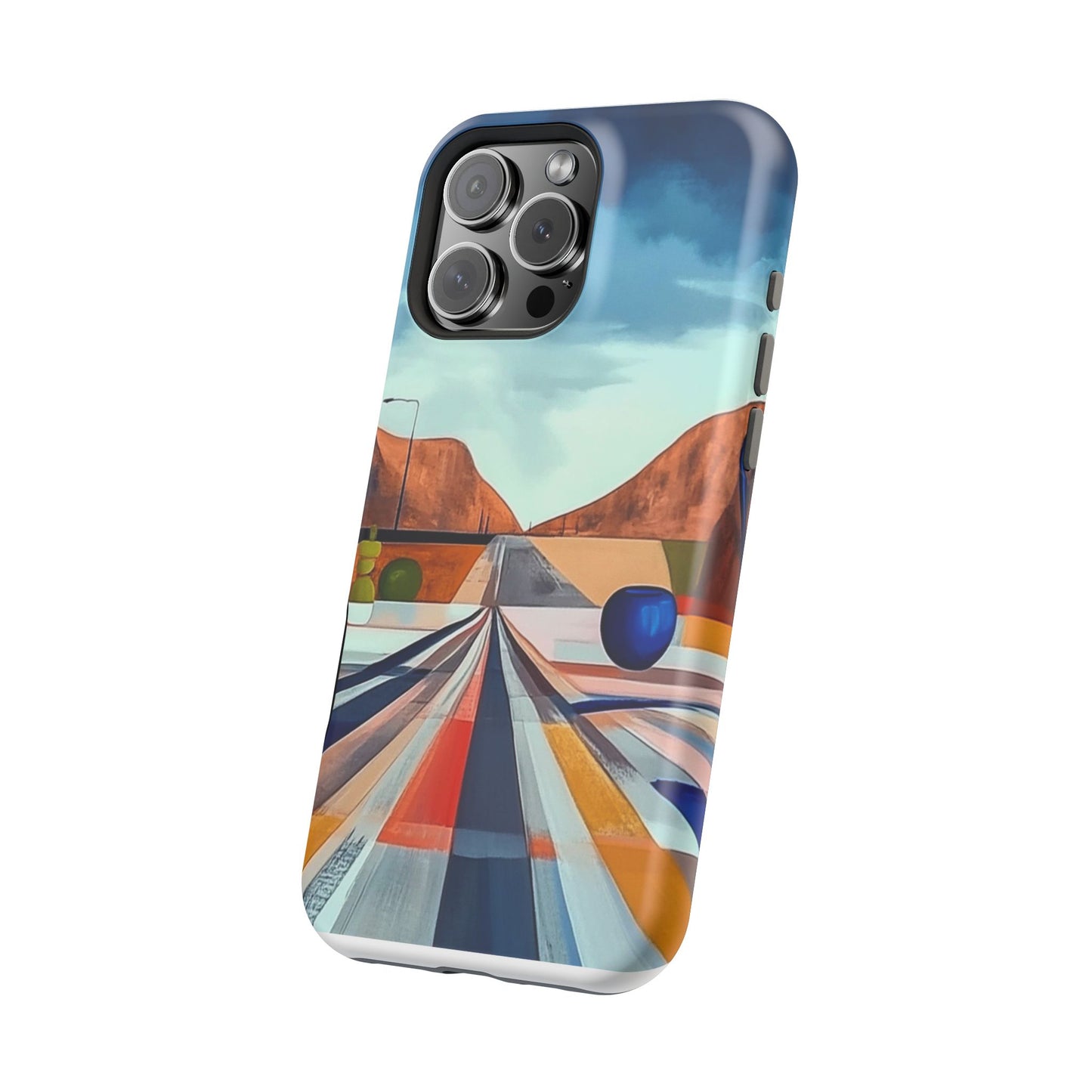 Magnetic Tough Cases - Vibrant Landscape Design, Orange County Artist Moxie Jay