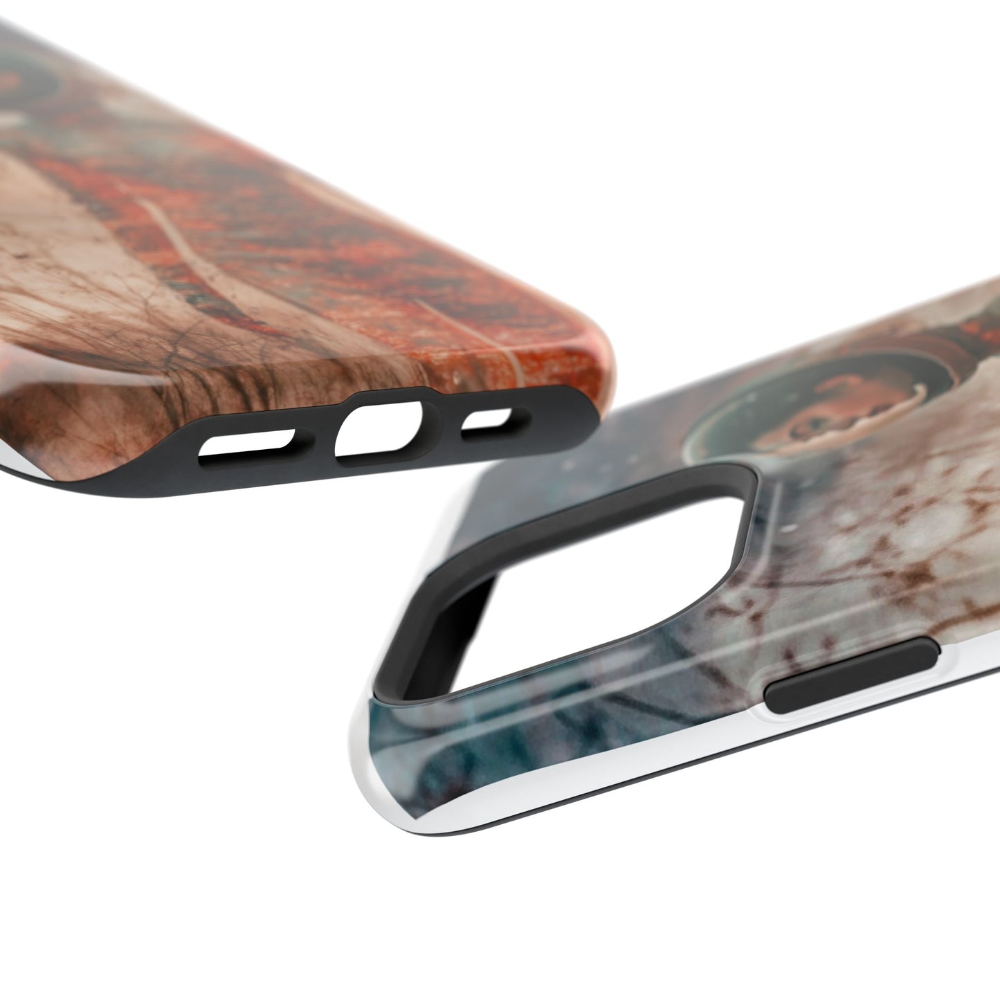Luxurious MagSafe® Compatible iPhone Case - "Cosmic Explorer" by Moxie-Jay