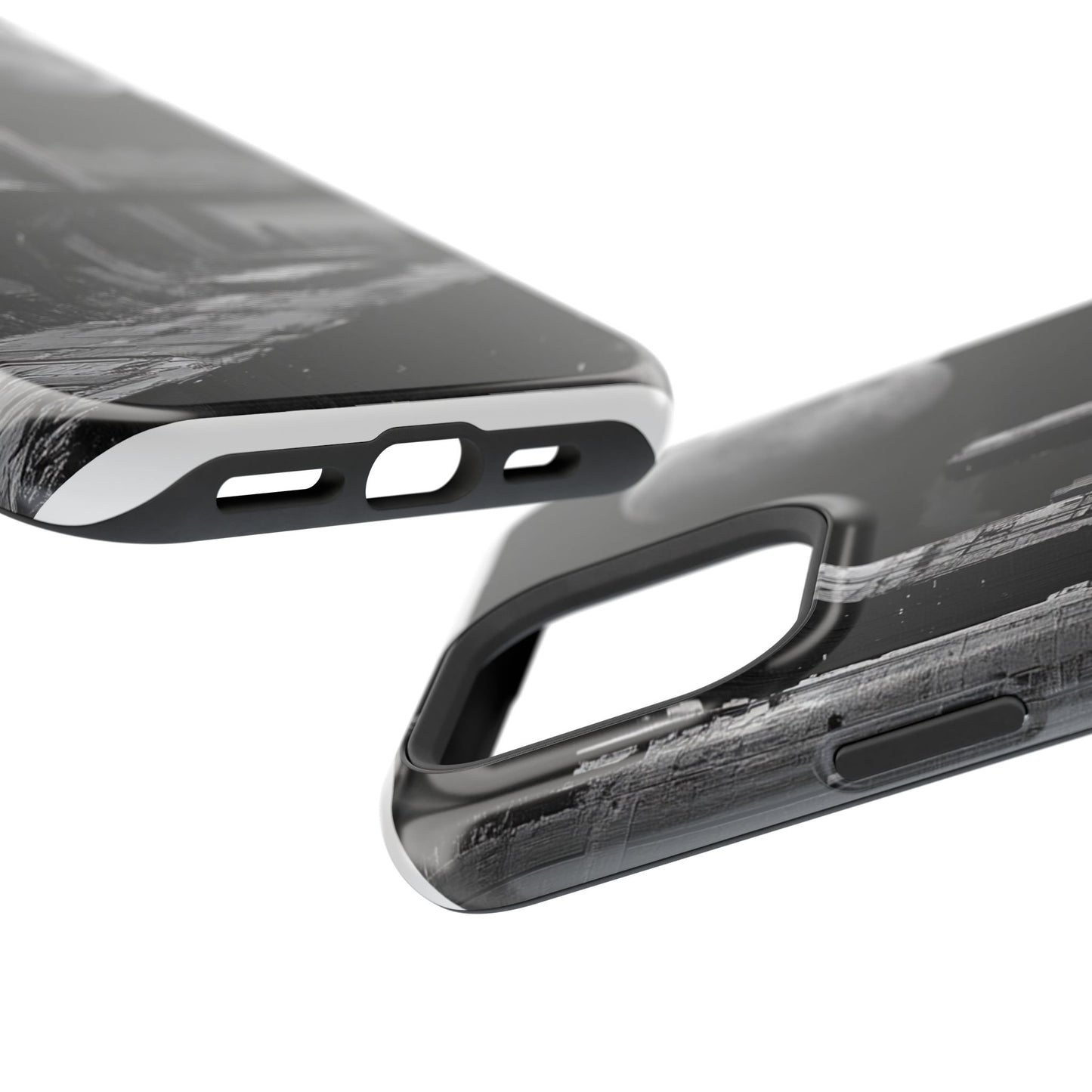 Futuristic Moonscape MagSafe® iPhone Case - Moxie-Jay Art Edition