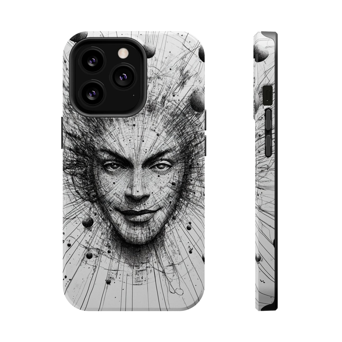 Artistic Magnetic Phone Case - Unique Design for Creative Minds