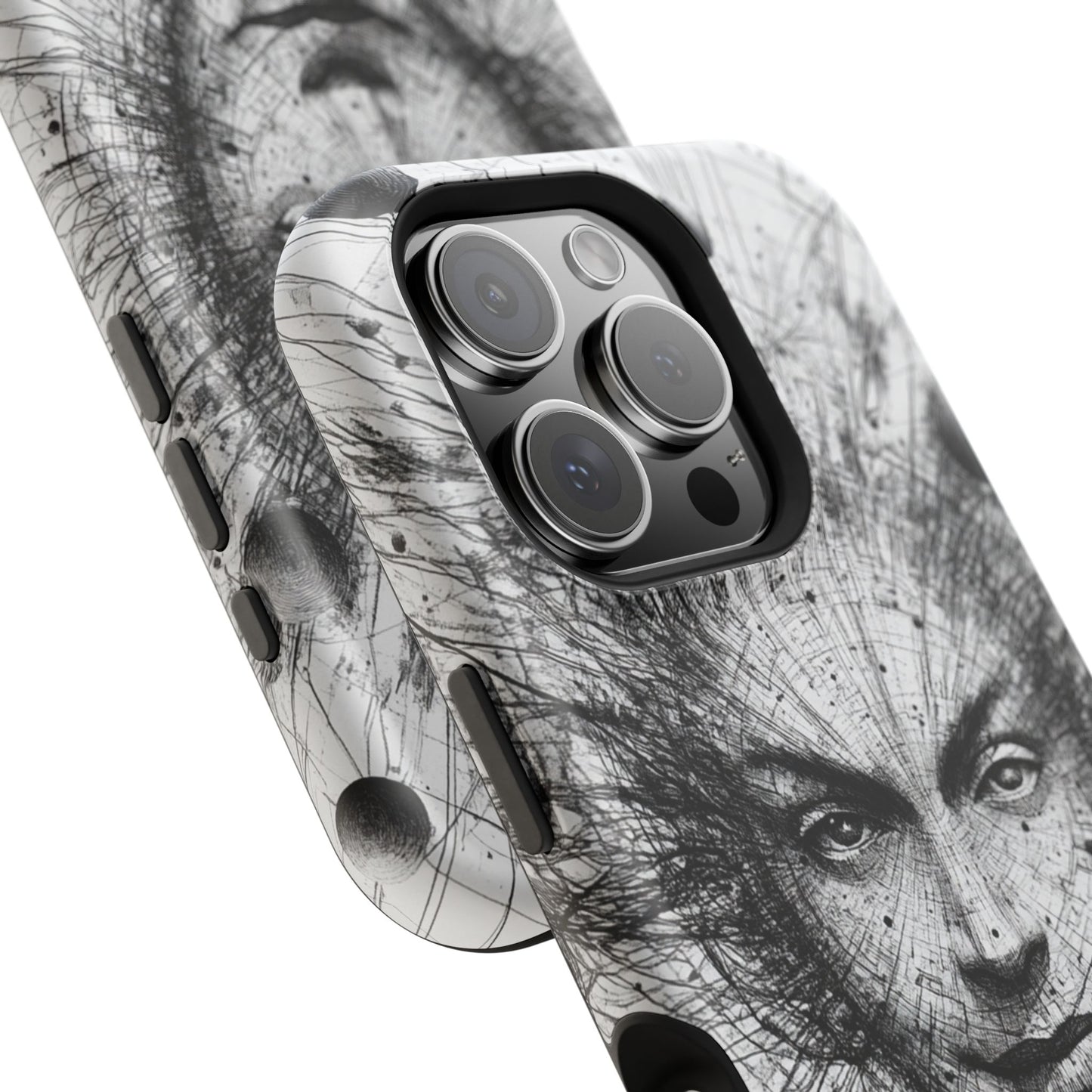 Artistic Magnetic Phone Case - Unique Design for Creative Minds
