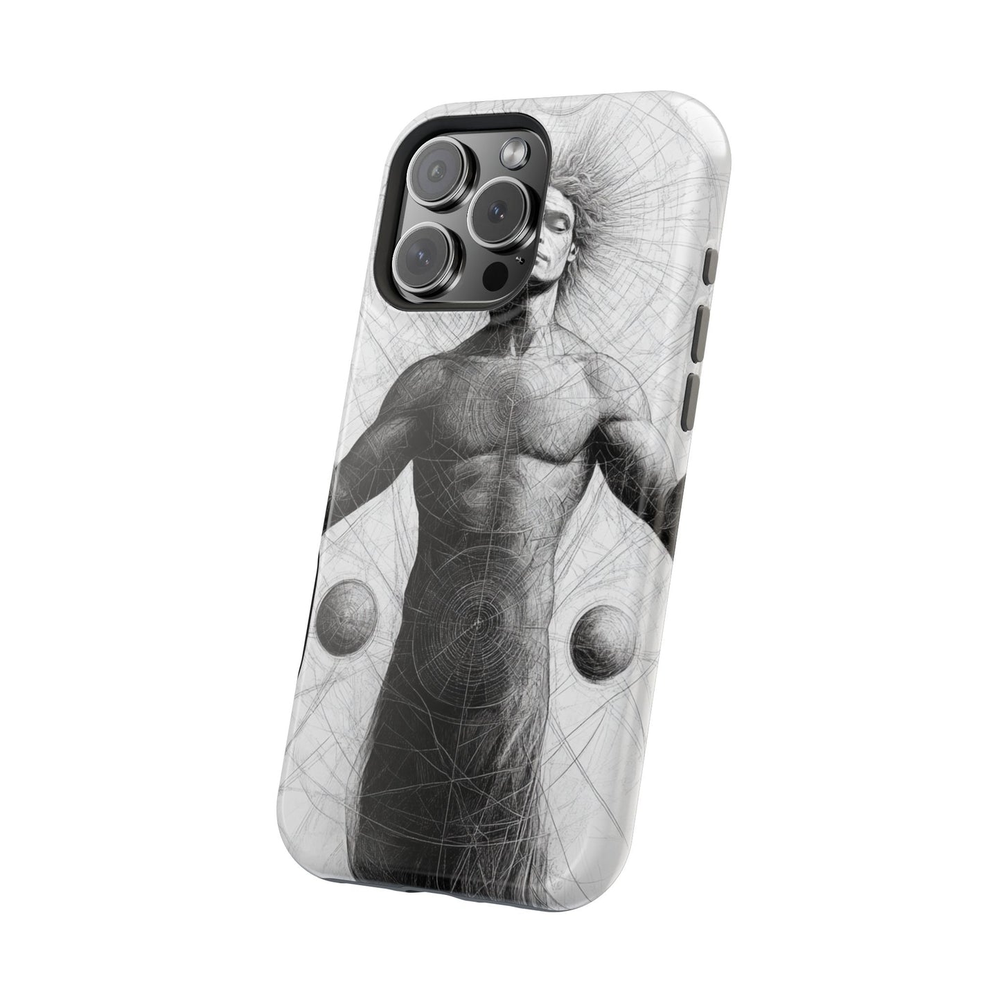 Artistic Magnetic Tough Case with Mystical Design