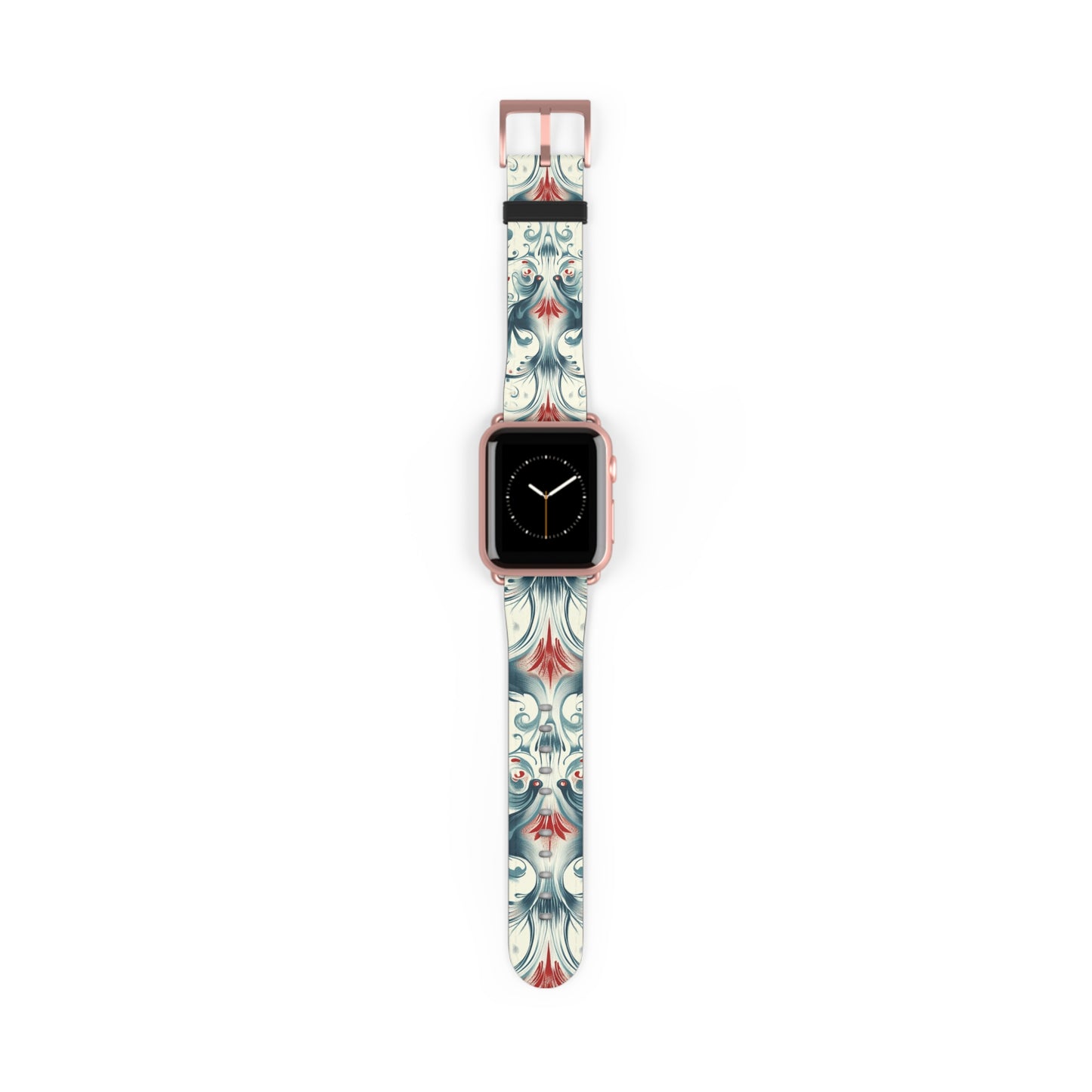 Vintage Floral Watch Band - Elegant Design for Apple Watch