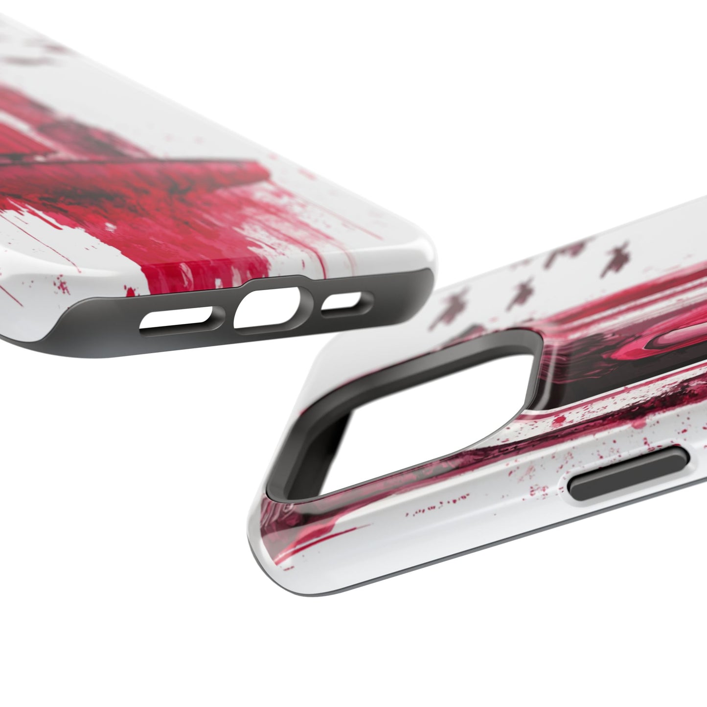 Luxurious MagSafe® Compatible iPhone Case - "Resilience in Ruins" by Moxie-Jay