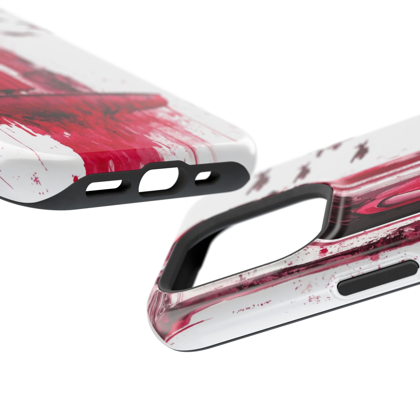 Luxurious MagSafe® Compatible iPhone Case - "Resilience in Ruins" by Moxie-Jay