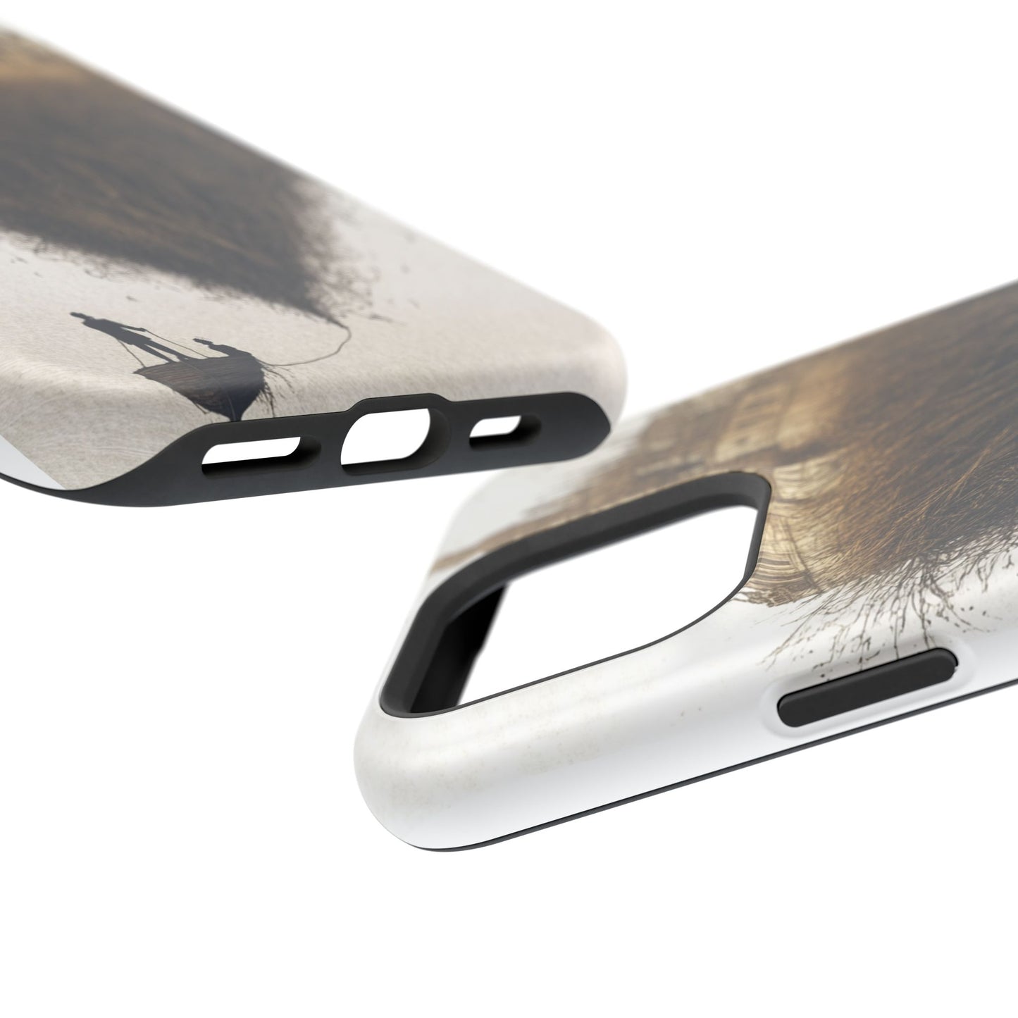 Artistic Magnetic Tough Case - Fantasy Landscape Design