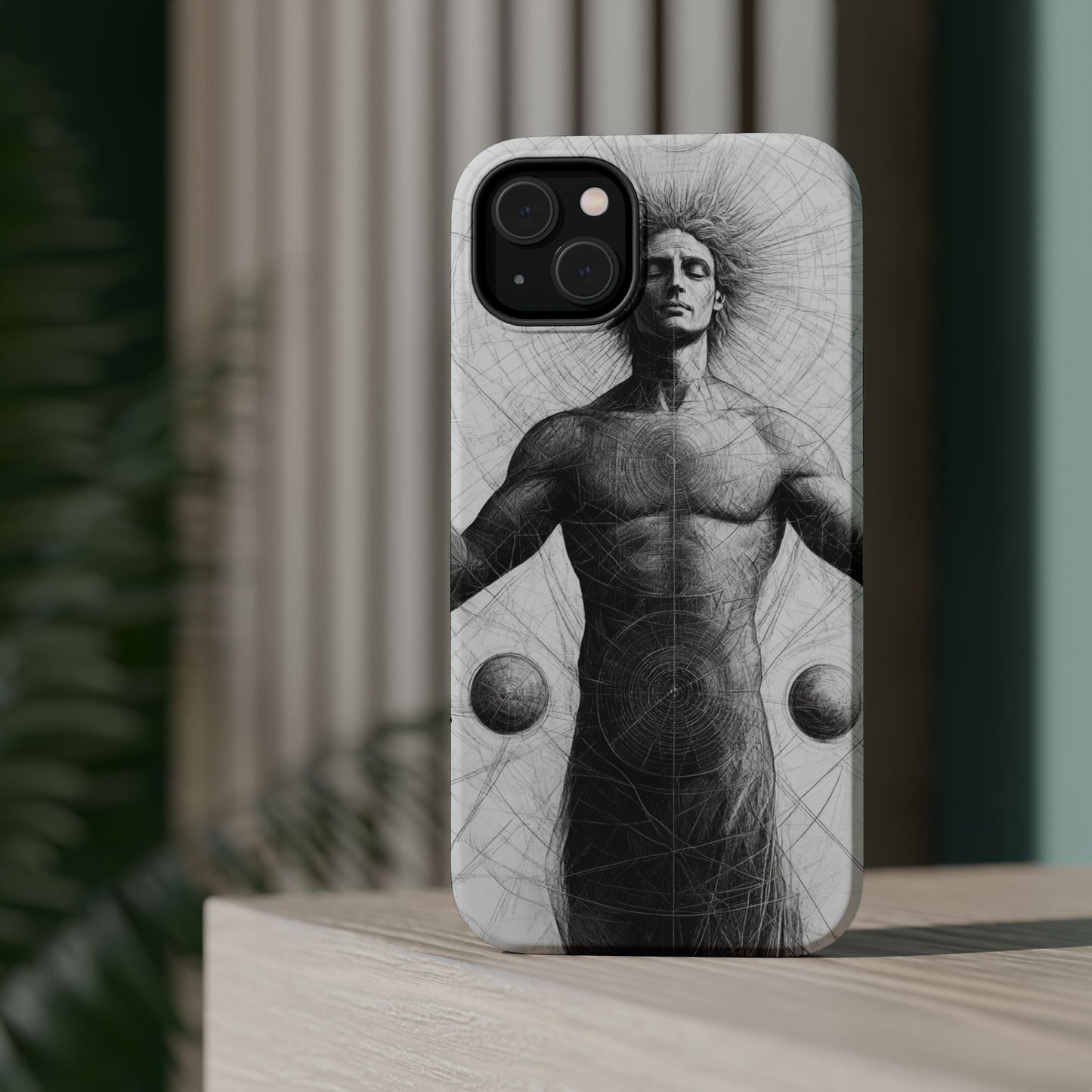 Artistic Magnetic Tough Case with Mystical Design
