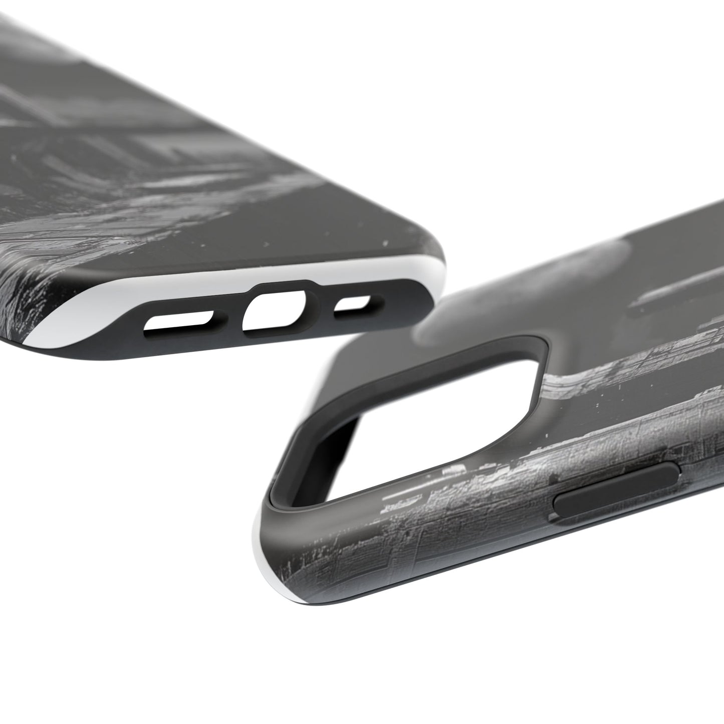 Futuristic Moonscape MagSafe® iPhone Case - Moxie-Jay Art Edition