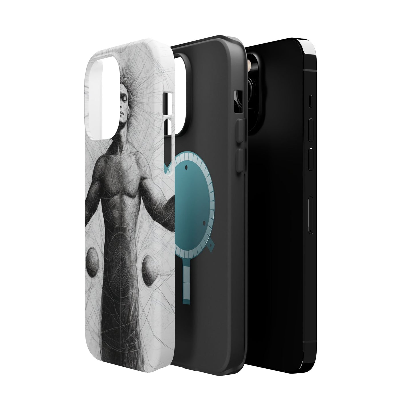 Artistic Magnetic Tough Case with Mystical Design