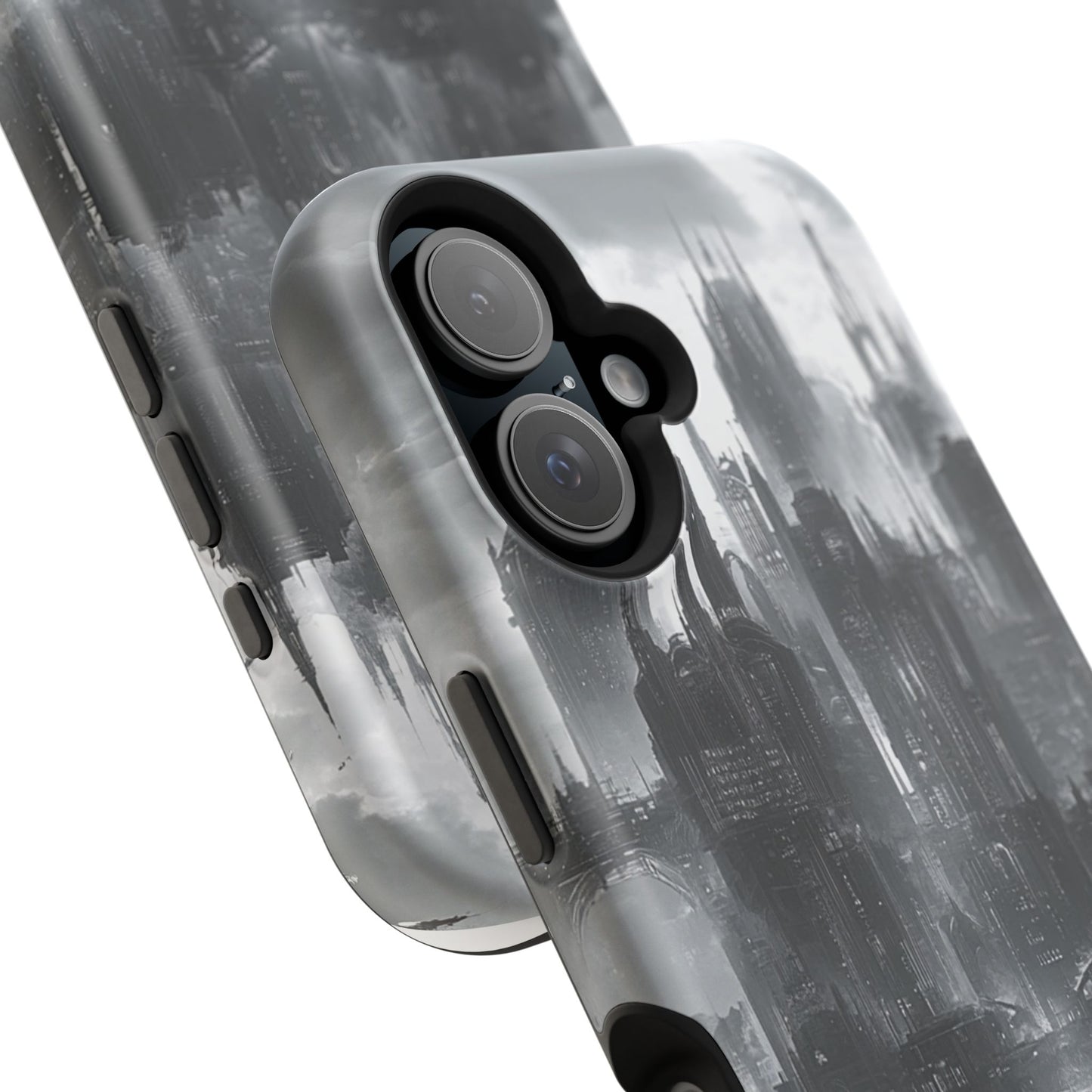 iPhone Magnetic Tough Case - Futuristic Gotham Design by Moxie Jay