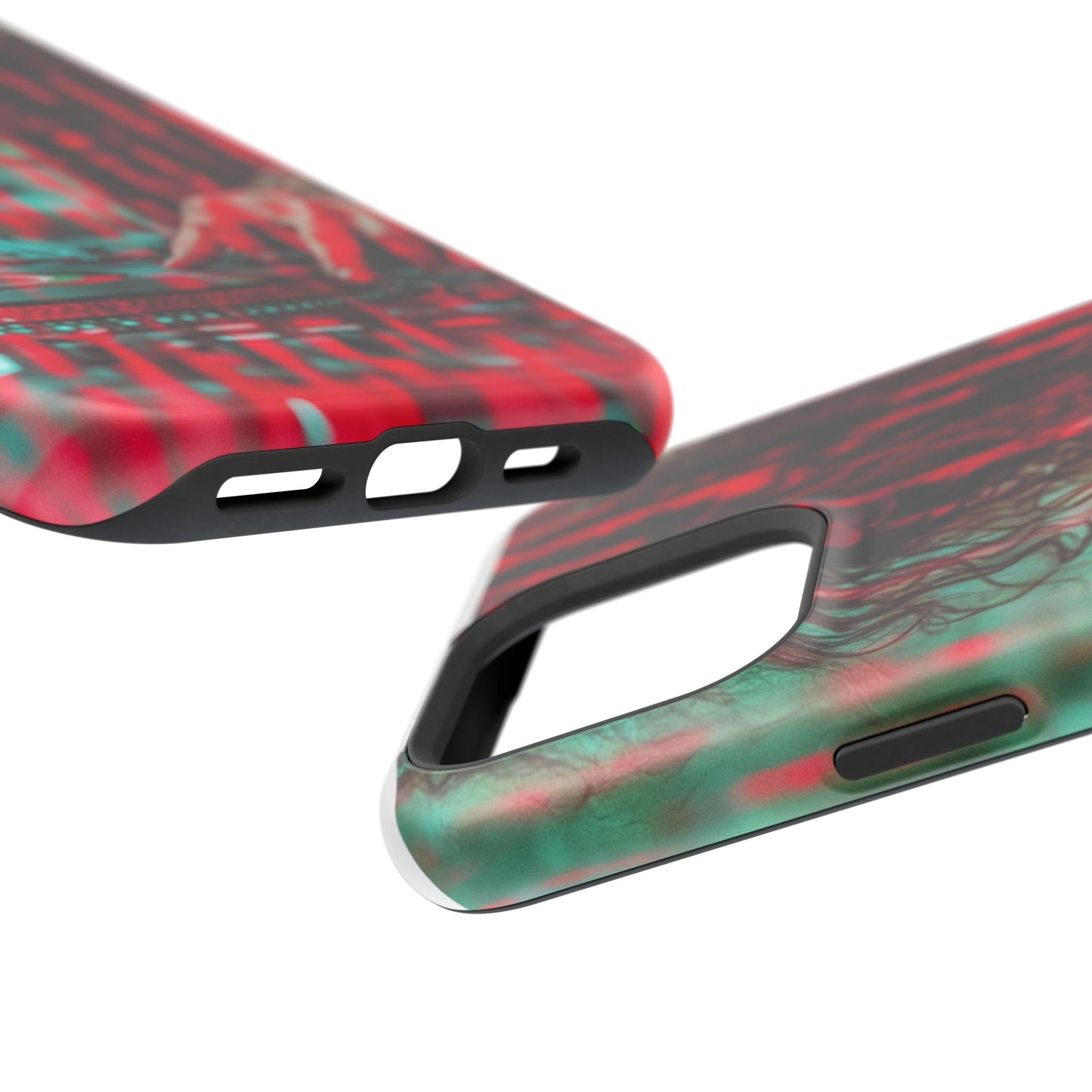 "Vinyl Virtuoso" Luxury Magnetic Wireless Charging iPhone Case by Moxie Jay