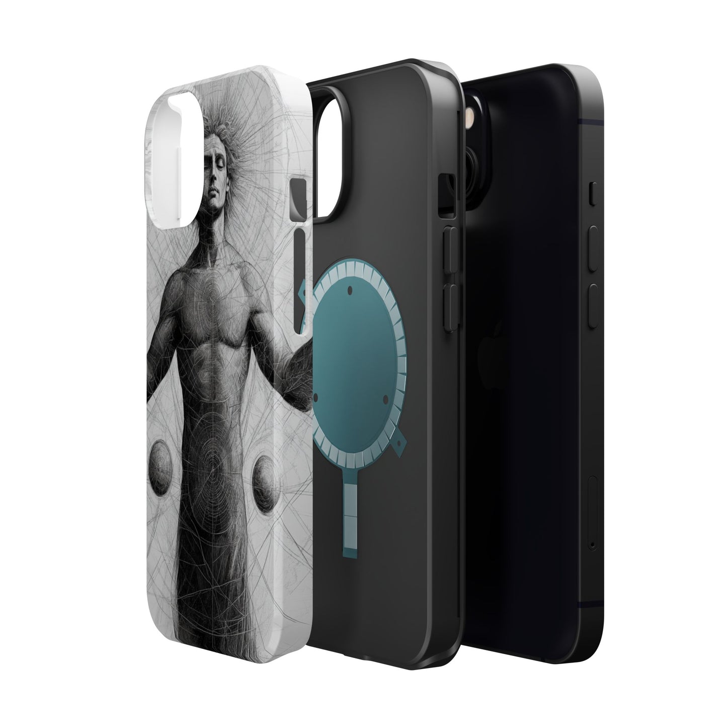 Artistic Magnetic Tough Case with Mystical Design