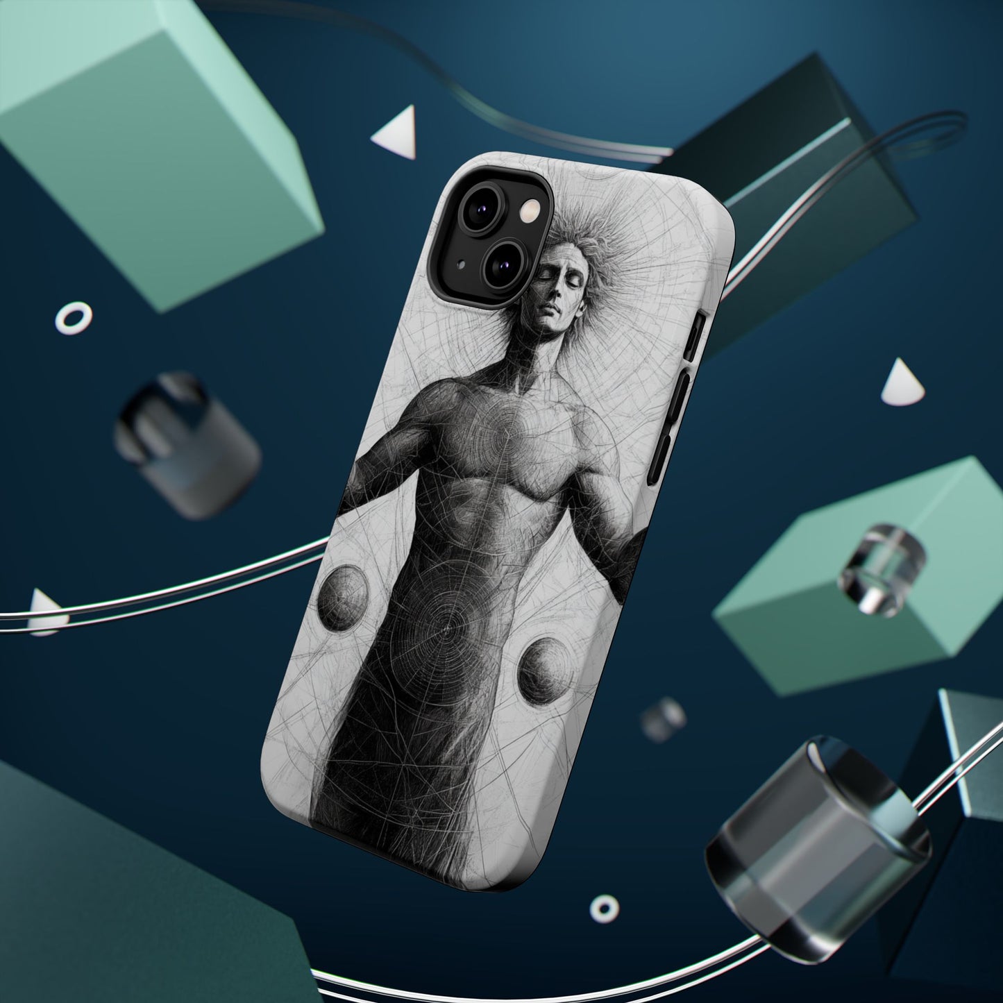 Artistic Magnetic Tough Case with Mystical Design