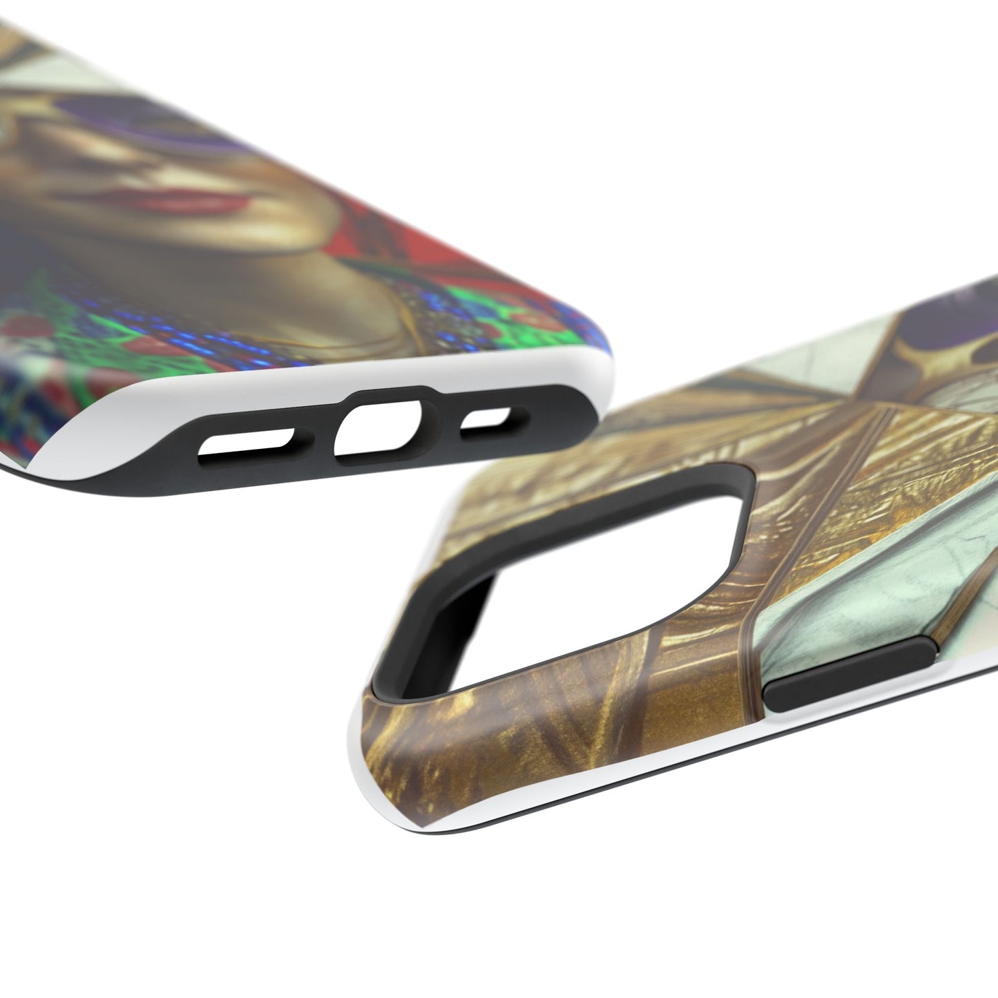 Phone Case - Wireless Charging - Original Art - Vanity Fair Women - Tough iPhone Protector