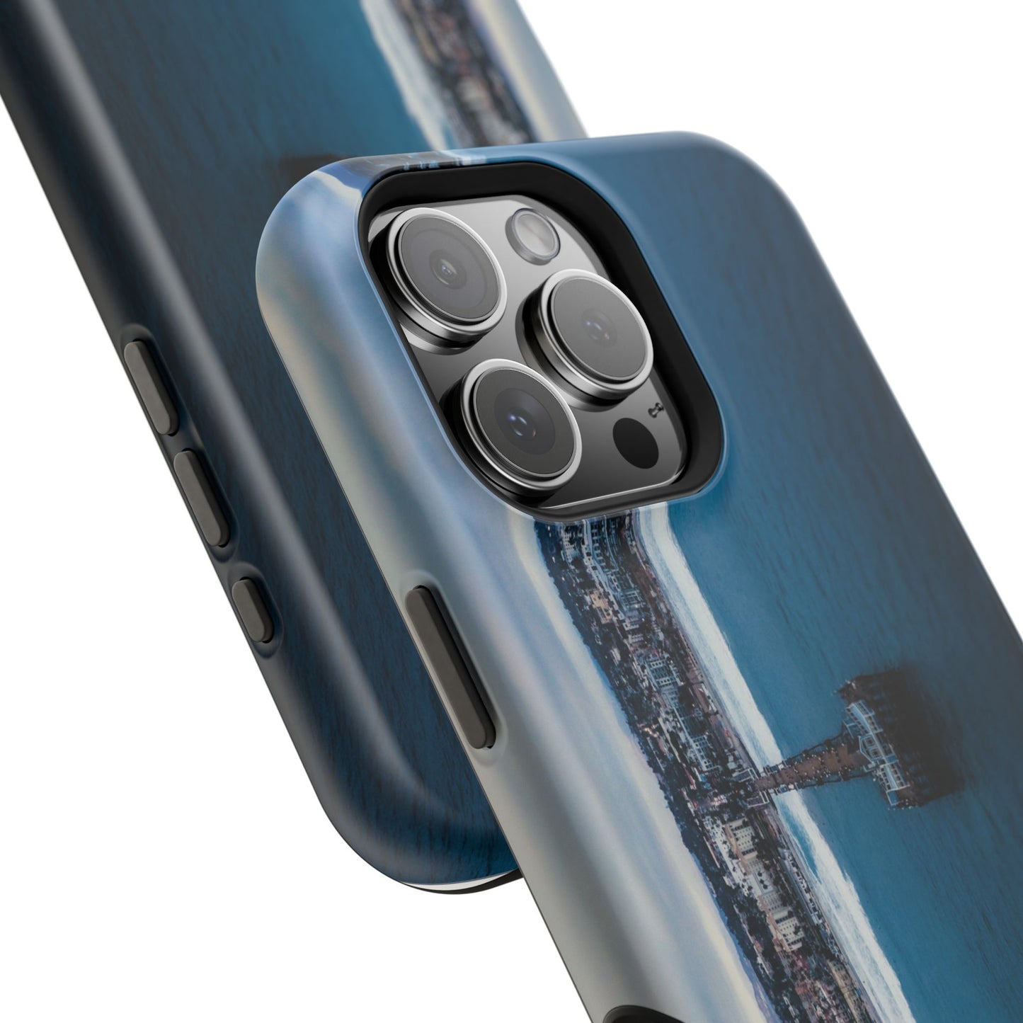 Phone Case - Oceanside CA Pier Sunset Design by Moxie-Jay