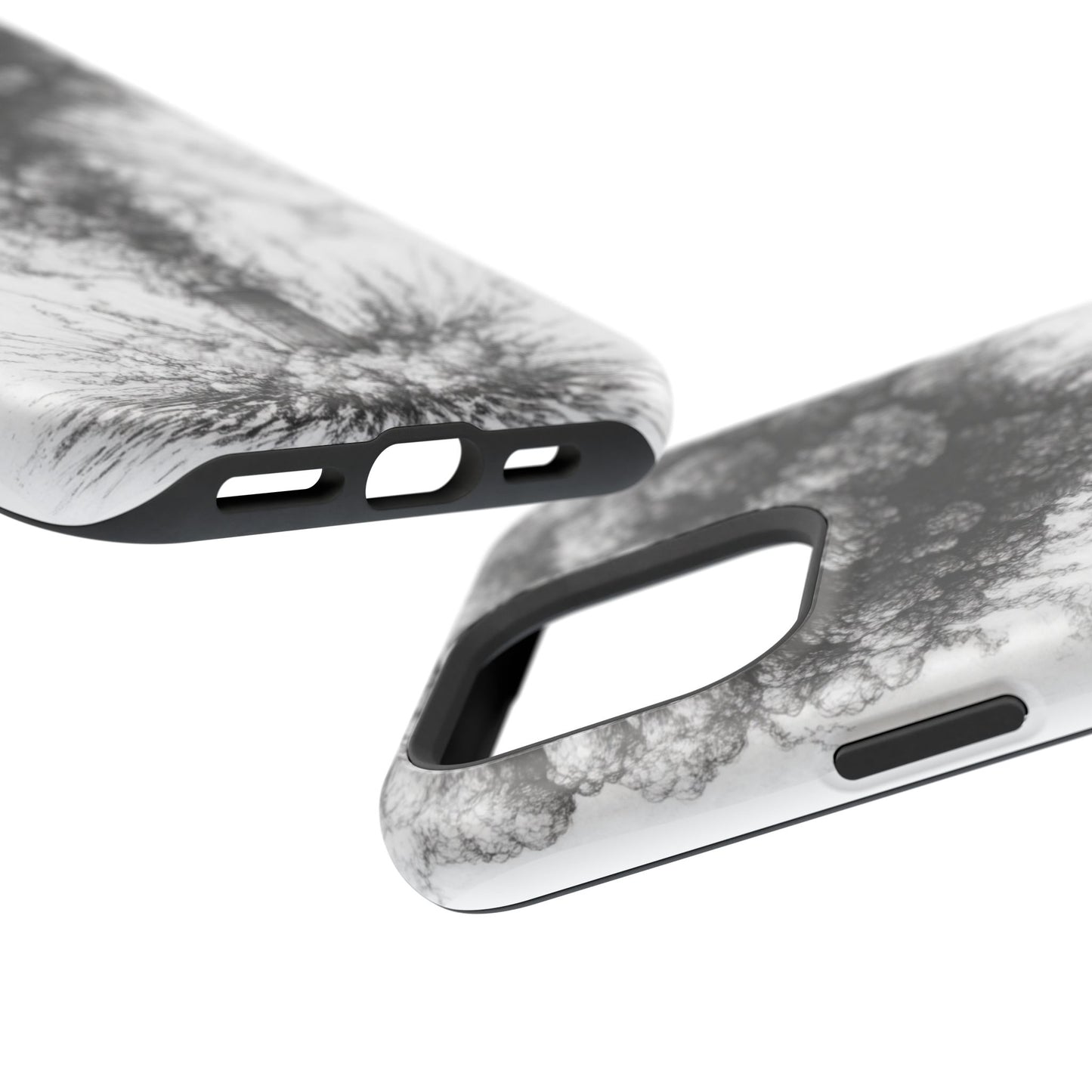 Artistic Magnetic Tough Case - Abstract Smoke Design