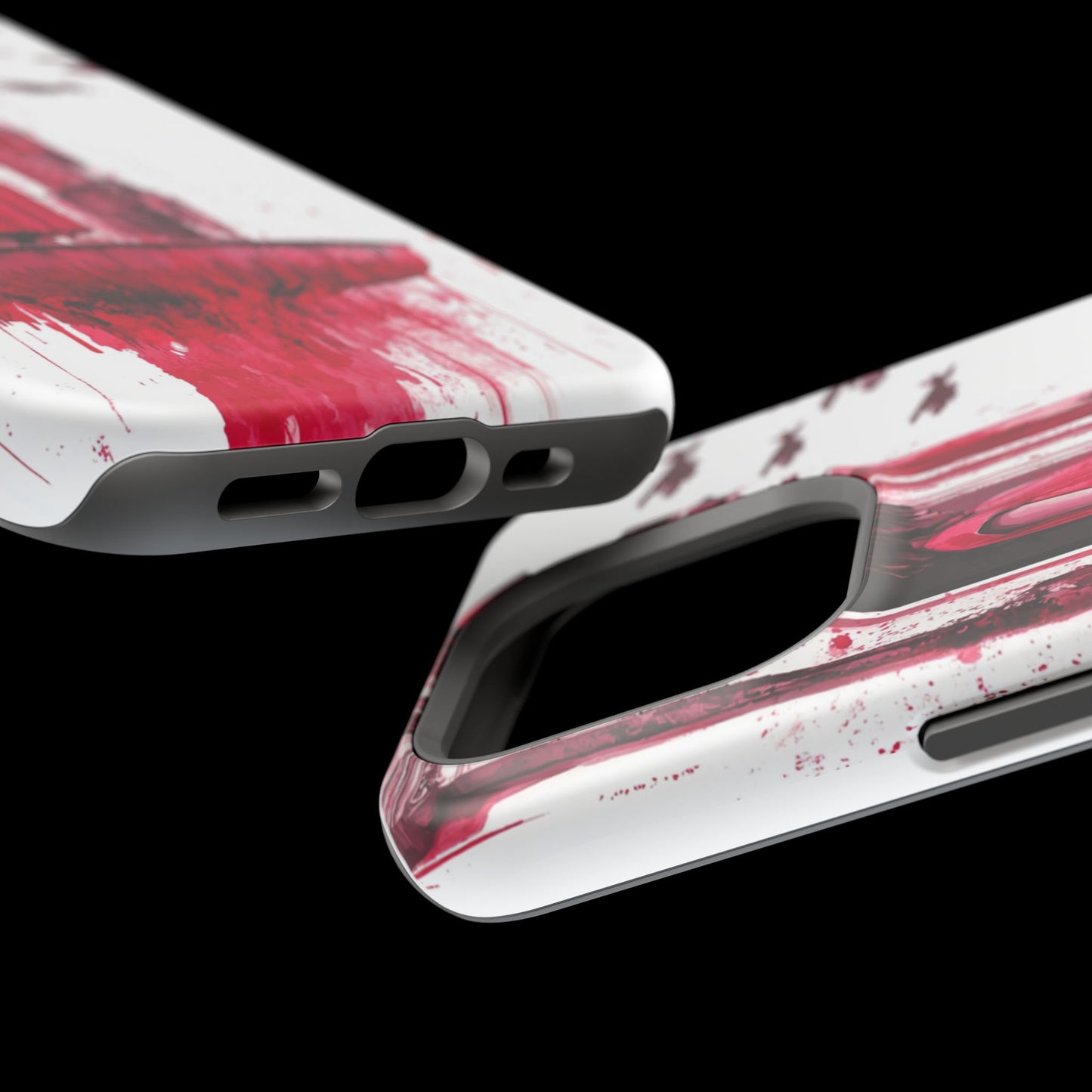 Luxurious MagSafe® Compatible iPhone Case - "Resilience in Ruins" by Moxie-Jay