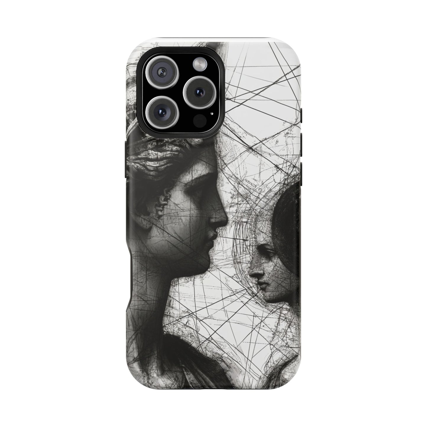 Artistic Magnetic Tough Phone Cases - Unique Design for Stylish Protection