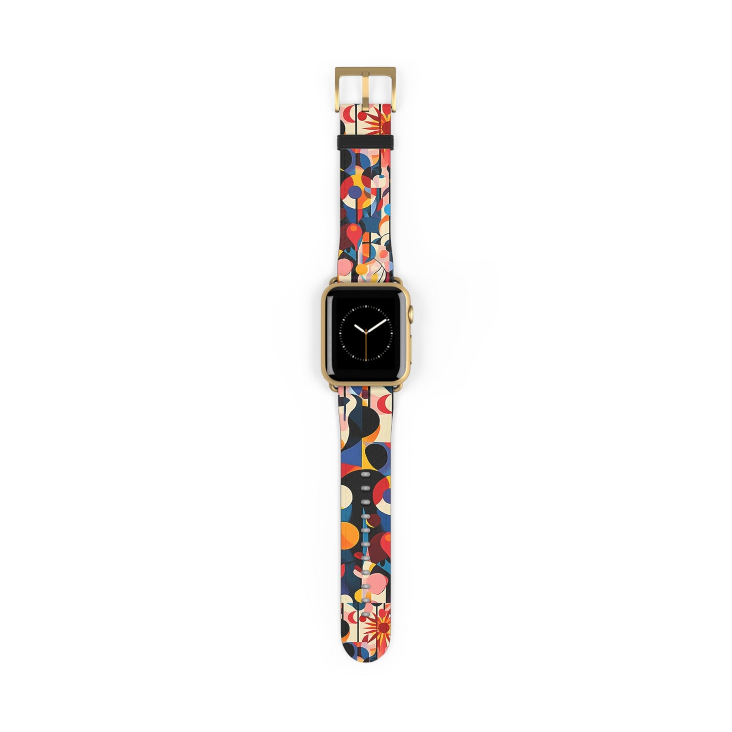 Colorful Geometric Watch Band – Stylish Accessory for Any Occasion