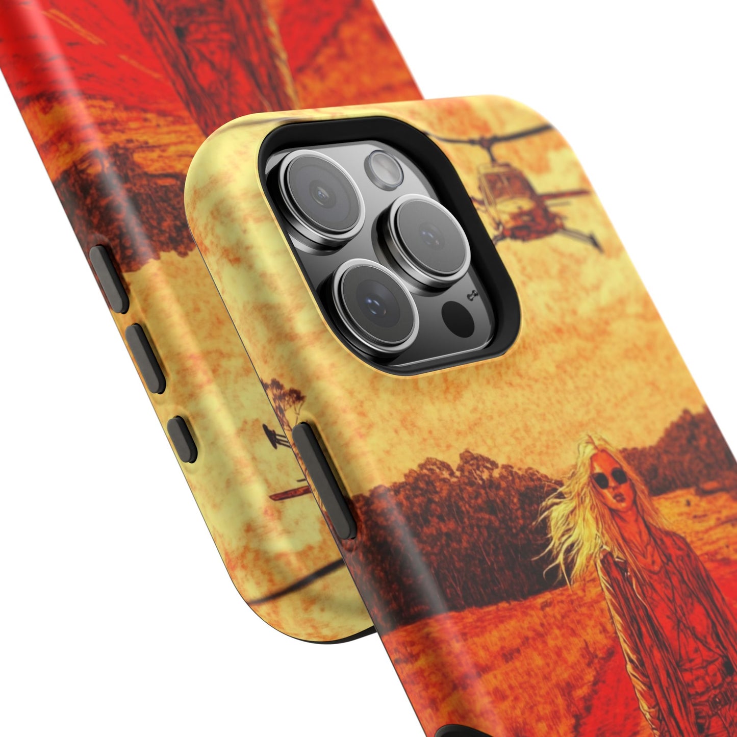 Retro Adventure Magnetic Tough Case - Bold Design for Film Lovers