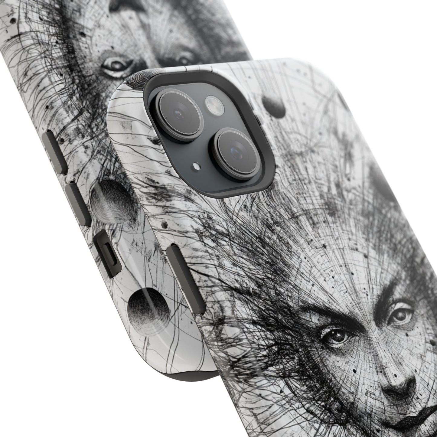Artistic Magnetic Phone Case - Unique Design for Creative Minds