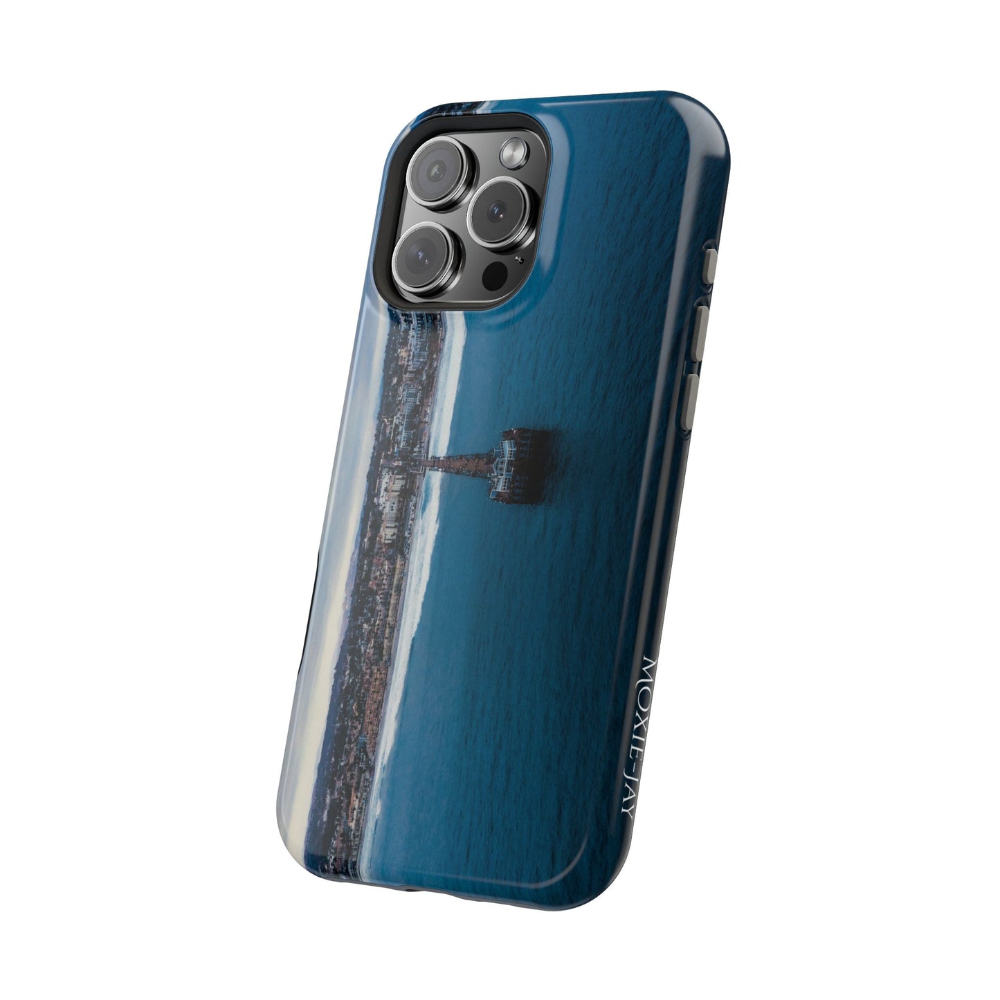 Phone Case - Oceanside CA Pier Sunset Design by Moxie-Jay