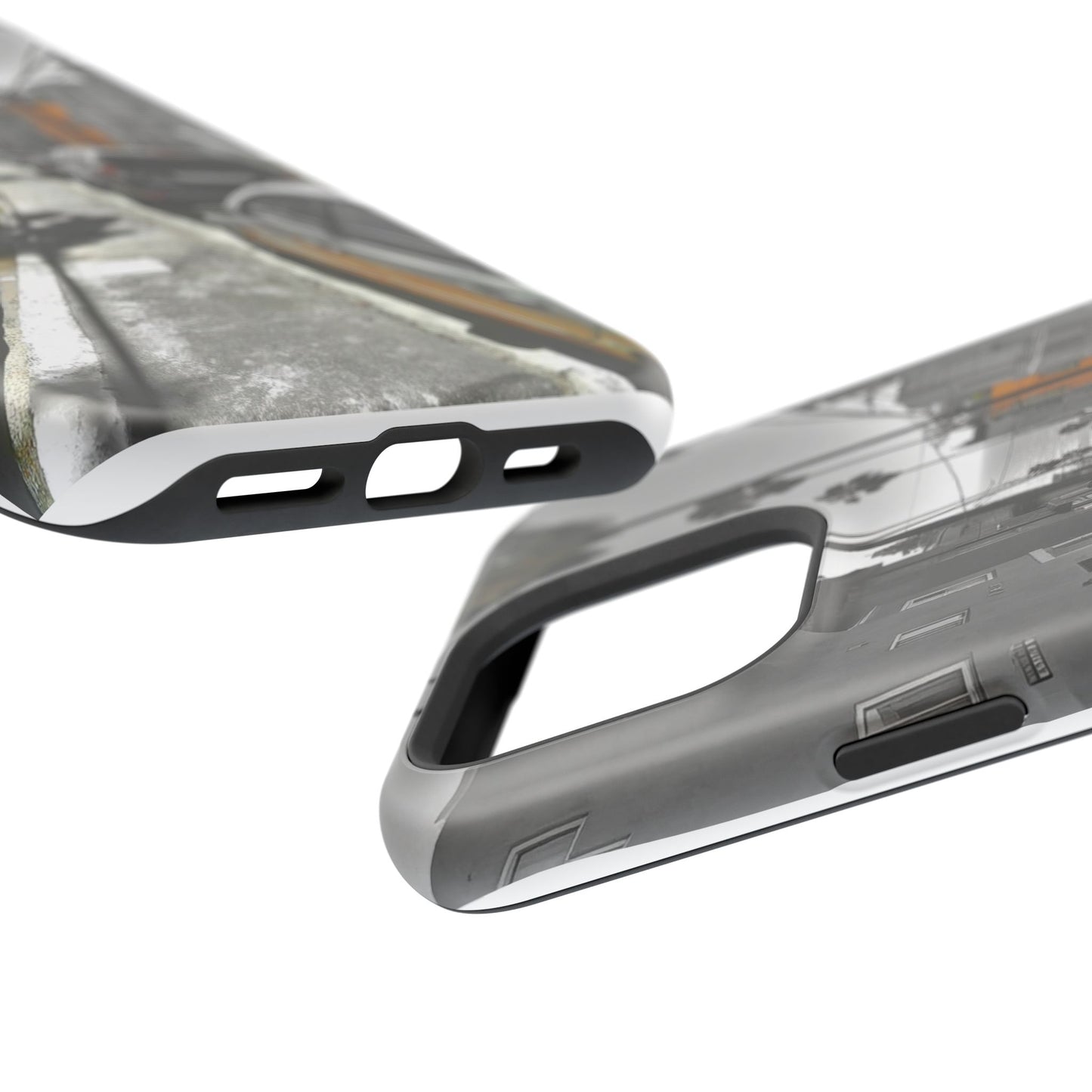"Ocean Avenue" Luxury Magnetic Wireless Charging iPhone Case by Moxie Jay