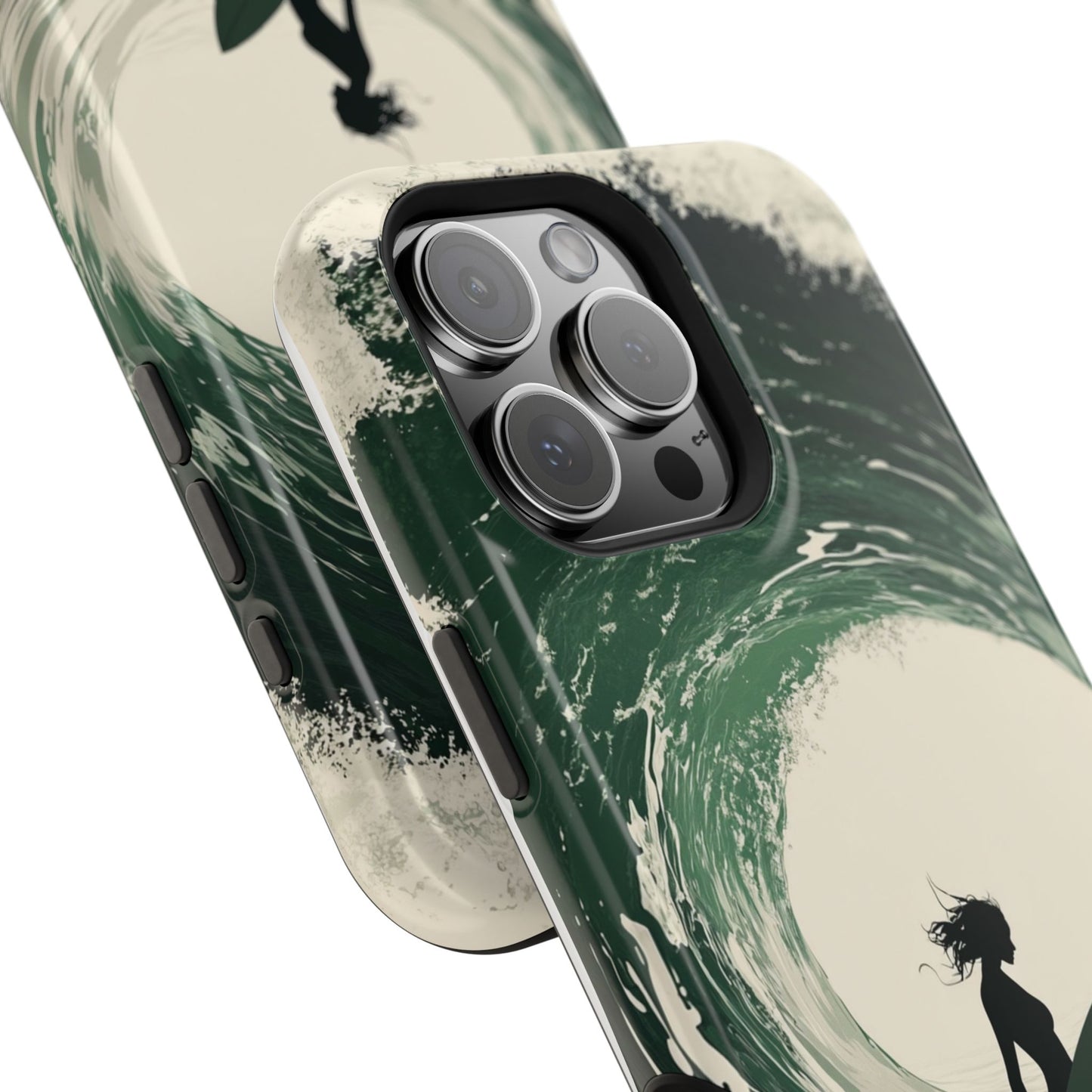 iPhone Case Surf Girl Wave Art