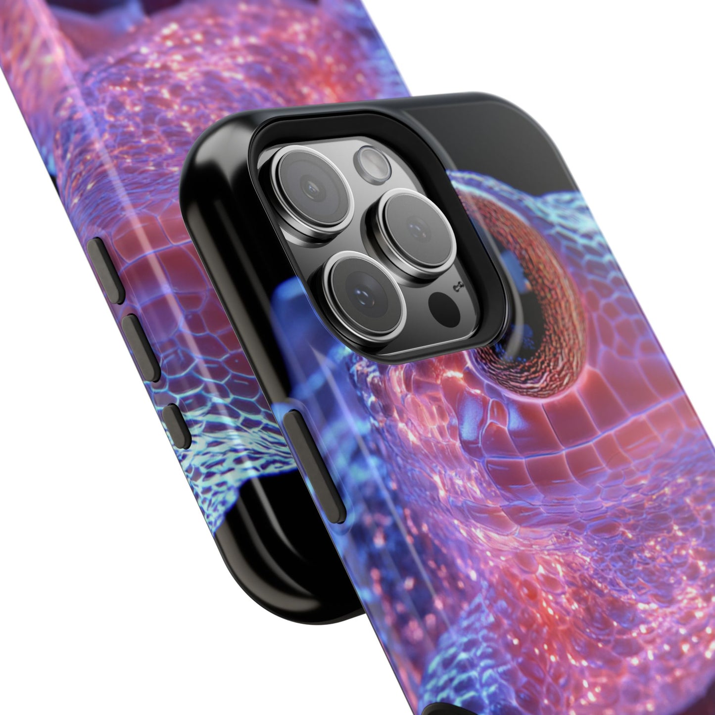 Phone Case - Luxury Intergalactic Frog Wireless Charging Magnetic Tough Case by Moxie-Jay