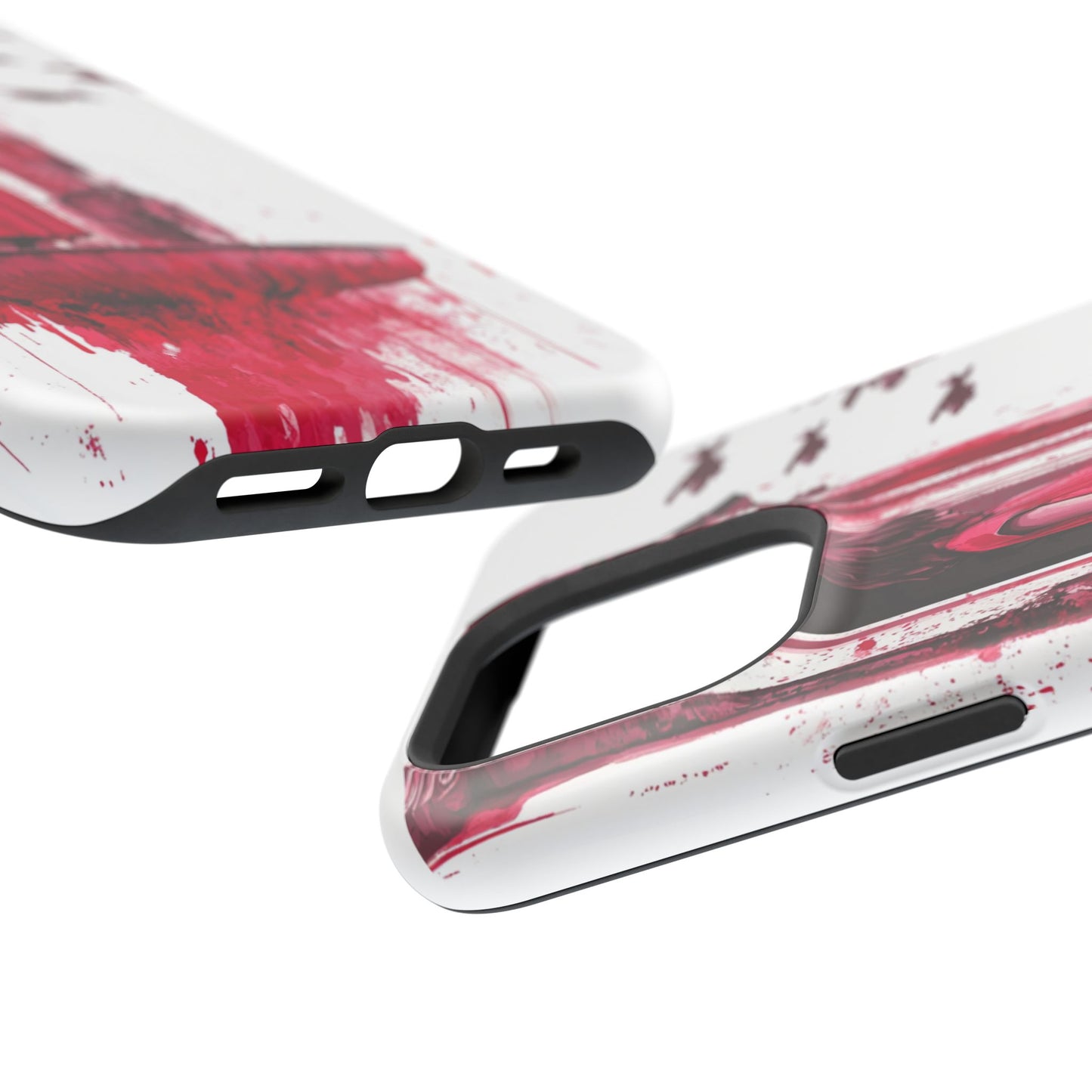 Luxurious MagSafe® Compatible iPhone Case - "Resilience in Ruins" by Moxie-Jay