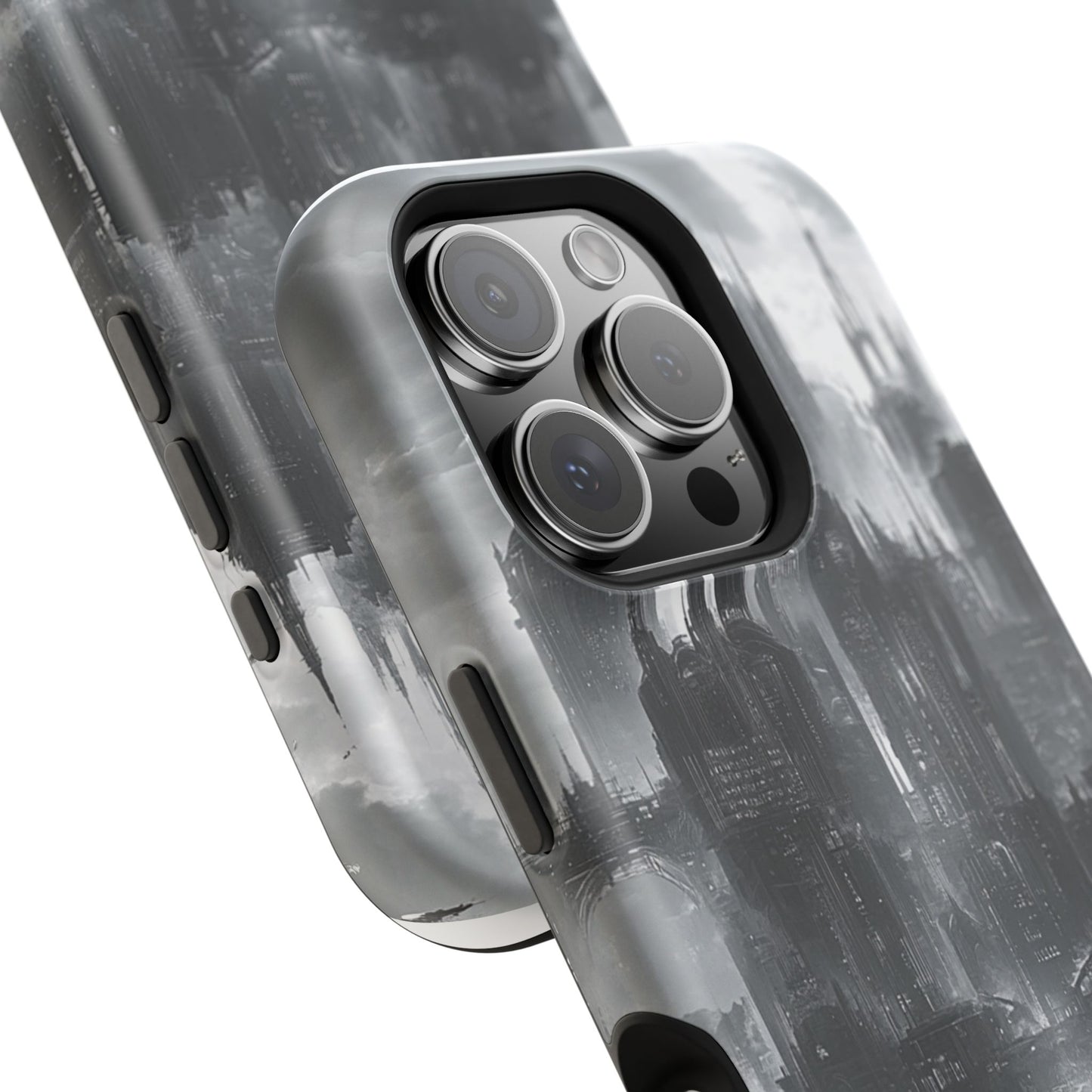 iPhone Magnetic Tough Case - Futuristic Gotham Design by Moxie Jay