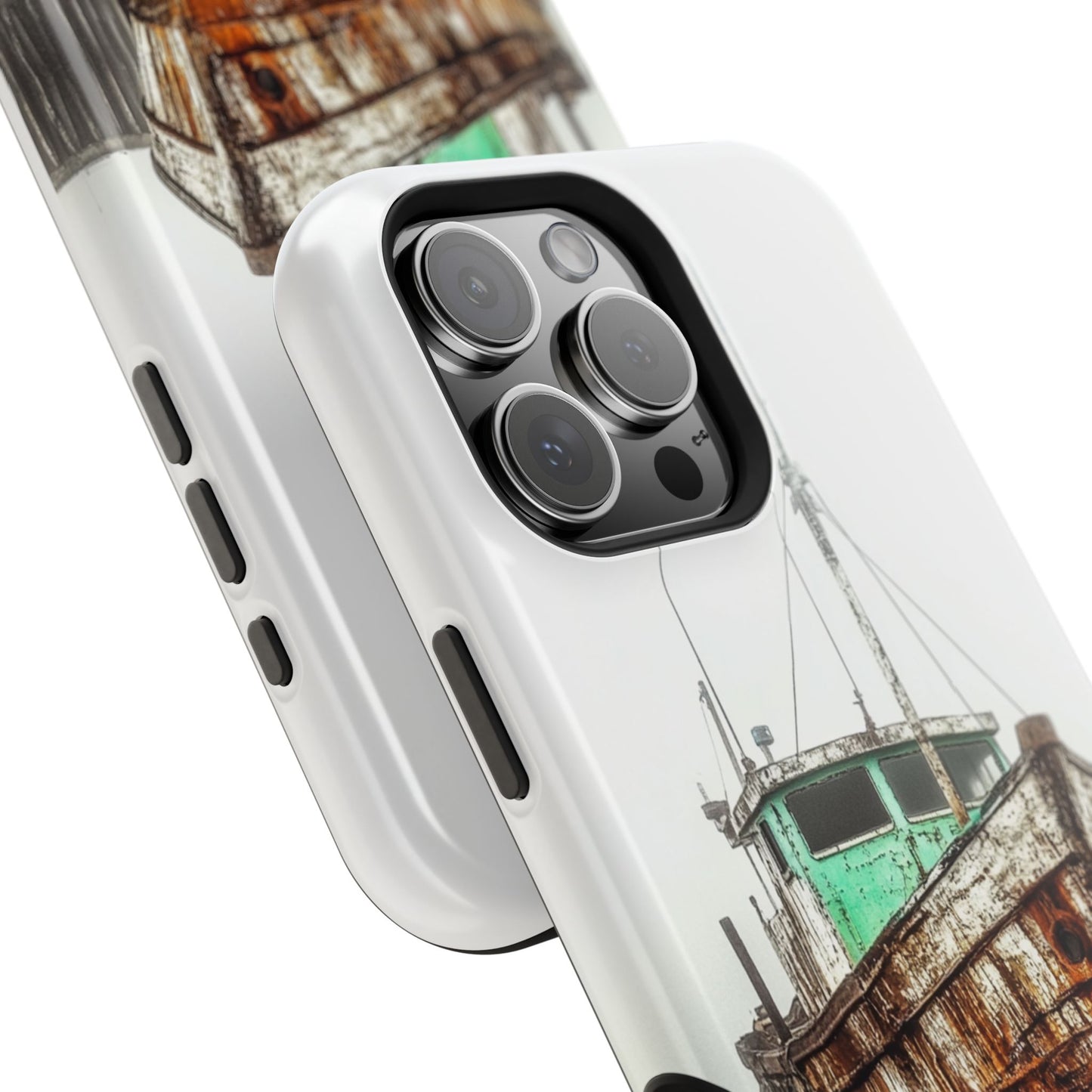 Rustic Boat Magnetic Tough Case for iPhone - Durable & Stylish Protection