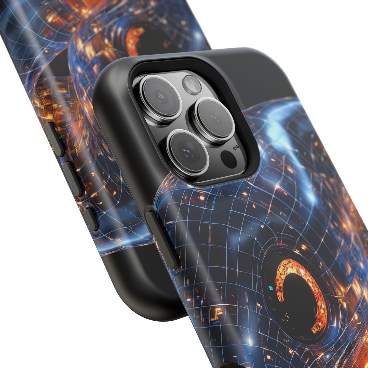 "Cosmic Reptile" Luxury Magnetic Wireless Charging iPhone Case by Moxie Jay