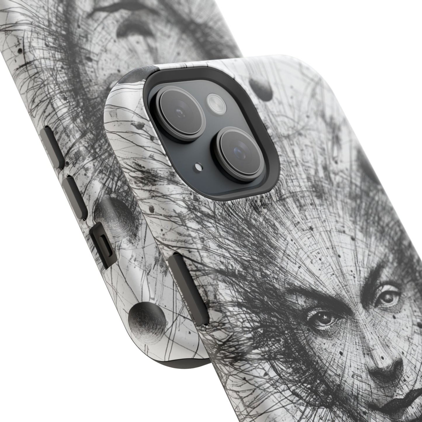 Artistic Magnetic Phone Case - Unique Design for Creative Minds