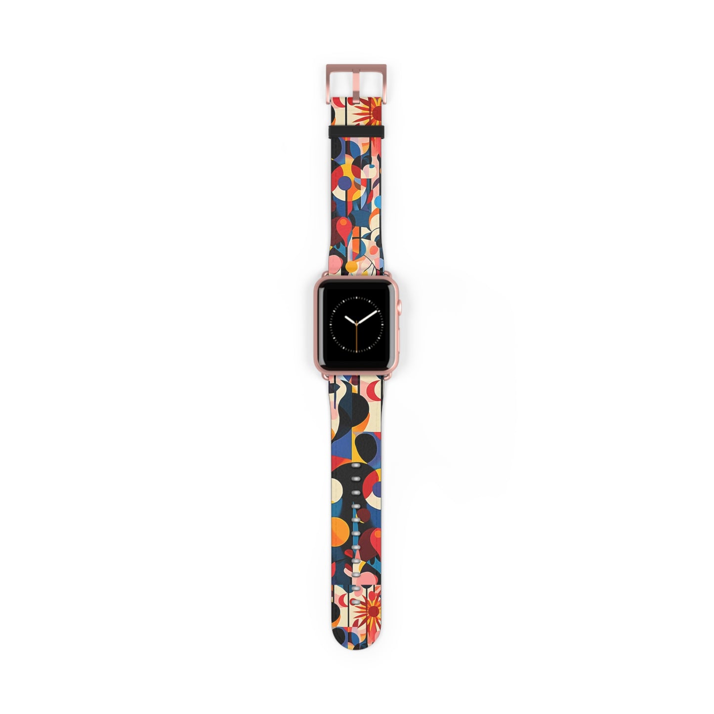 Colorful Geometric Watch Band – Stylish Accessory for Any Occasion