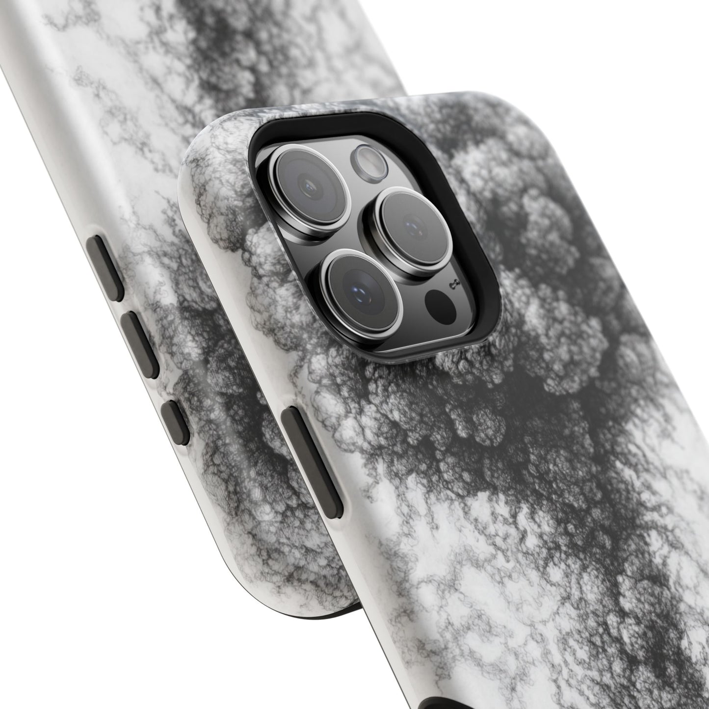 Artistic Magnetic Tough Case - Abstract Smoke Design