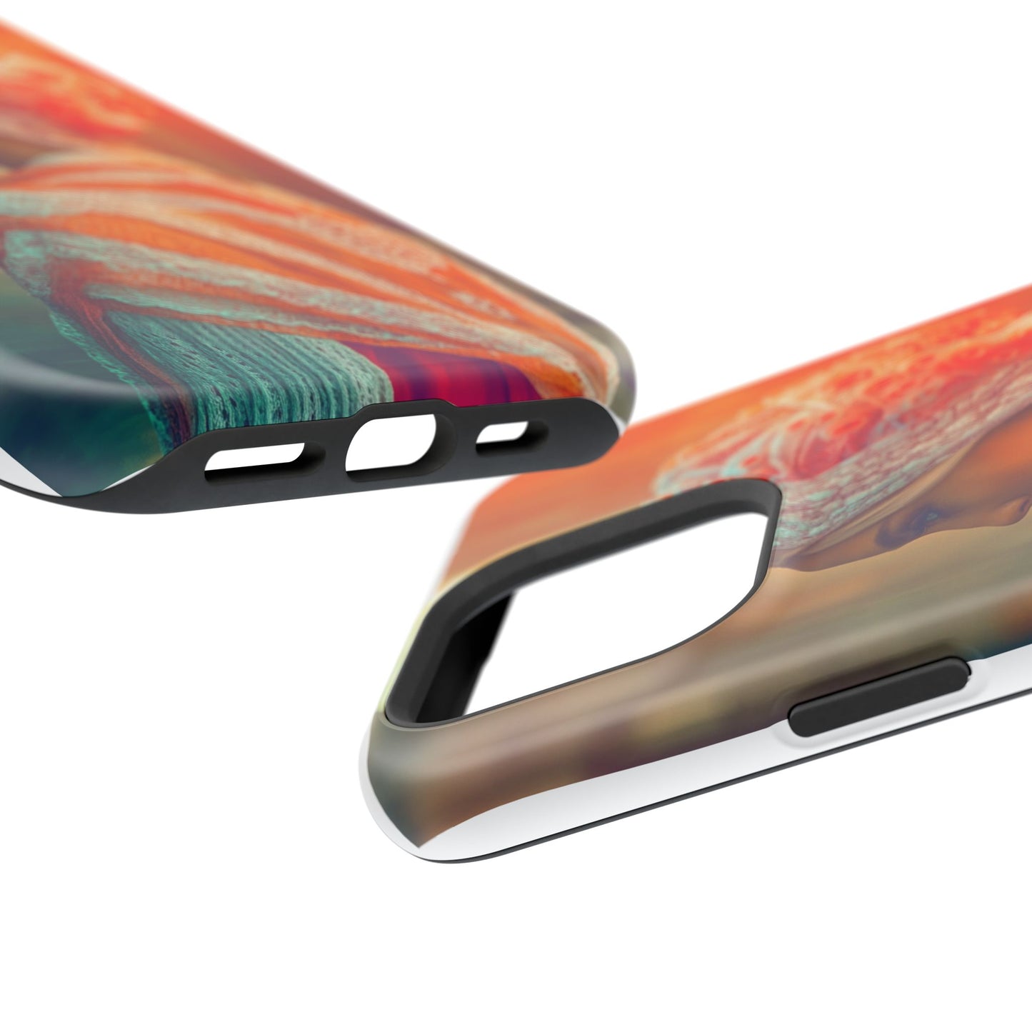 "Sunset Serenity" Luxury Magnetic Wireless Charging iPhone Case by Moxie Jay