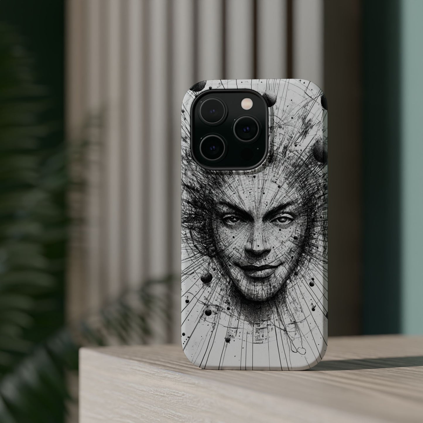 Artistic Magnetic Phone Case - Unique Design for Creative Minds