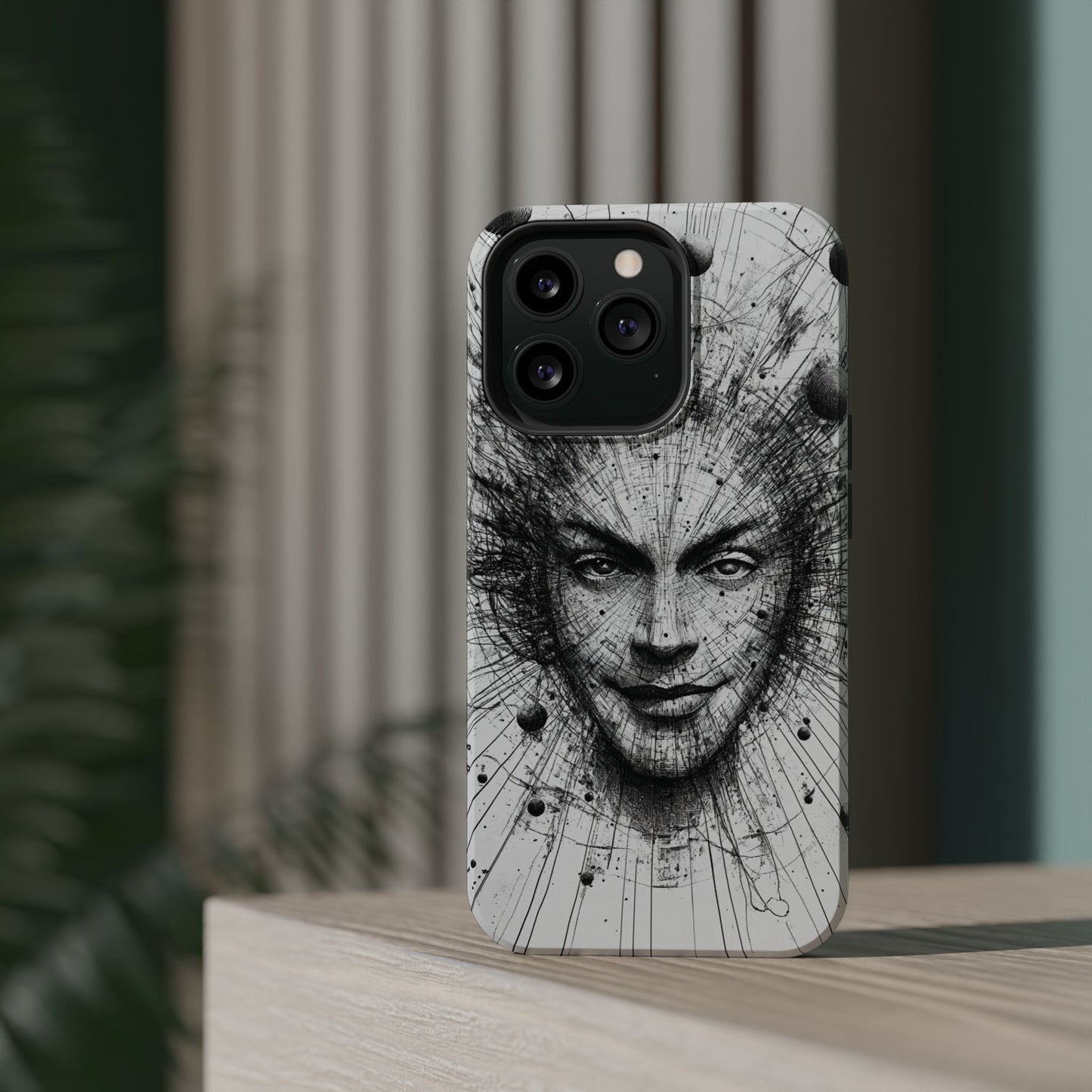 Artistic Magnetic Phone Case - Unique Design for Creative Minds