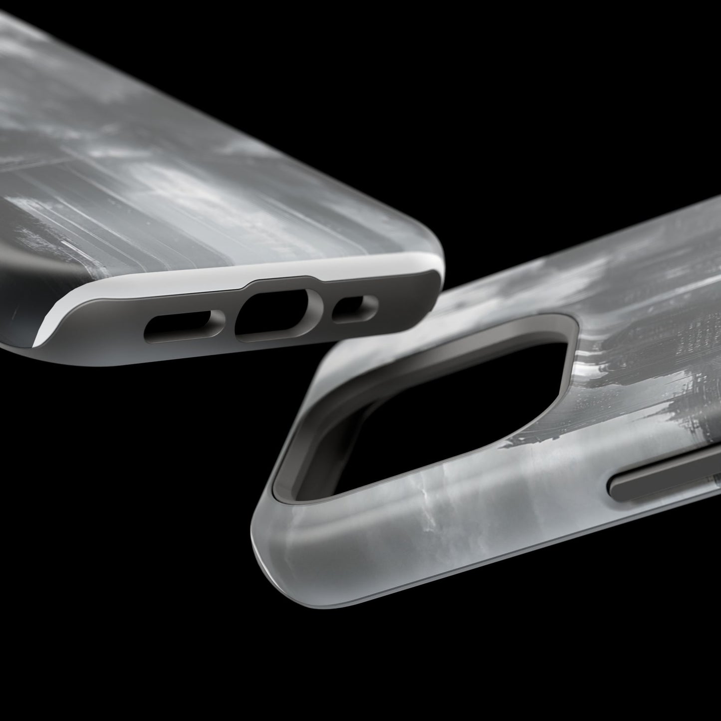 iPhone Magnetic Tough Case - Futuristic Gotham Design by Moxie Jay