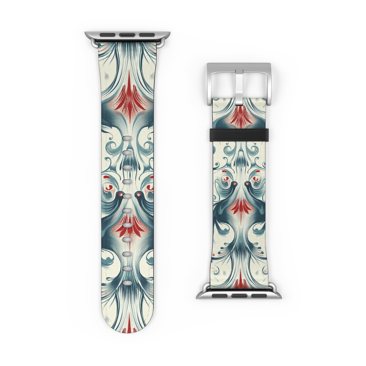 Vintage Floral Watch Band - Elegant Design for Apple Watch