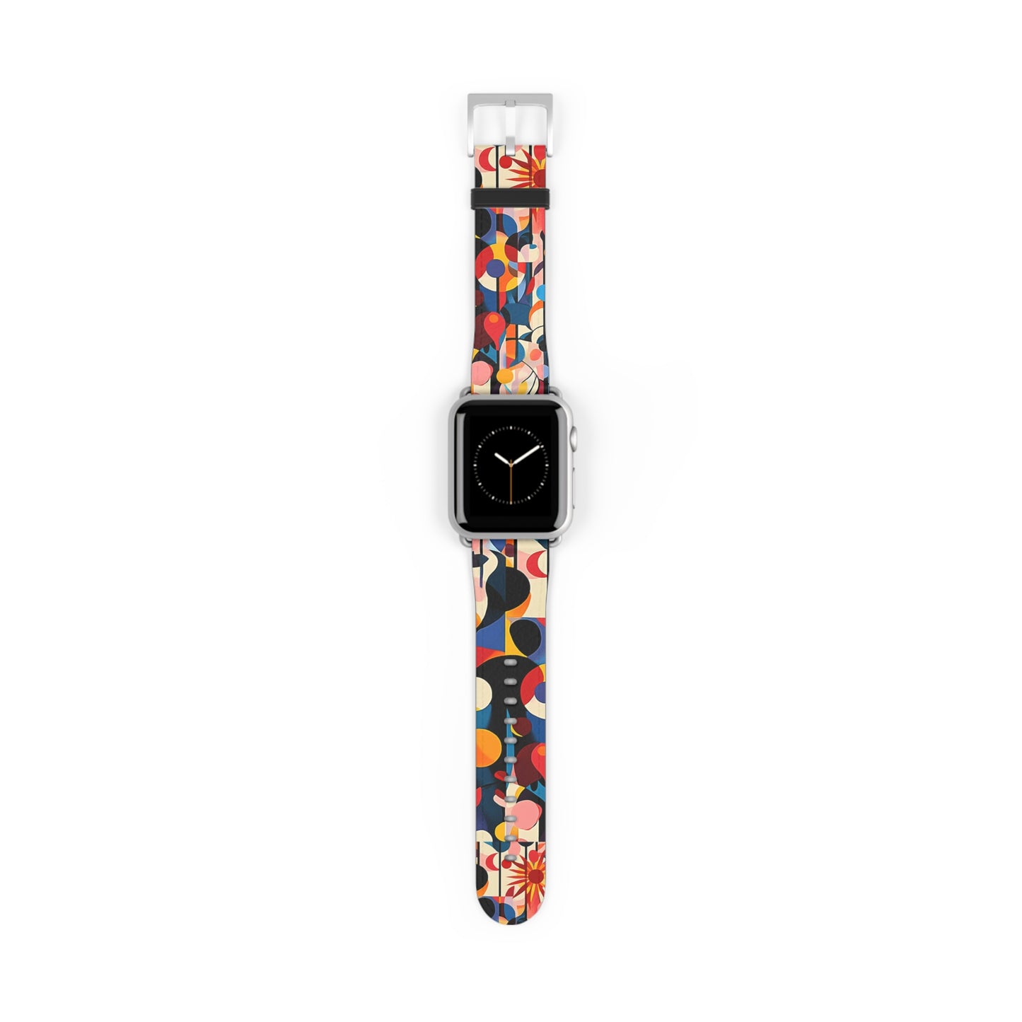 Colorful Geometric Watch Band – Stylish Accessory for Any Occasion